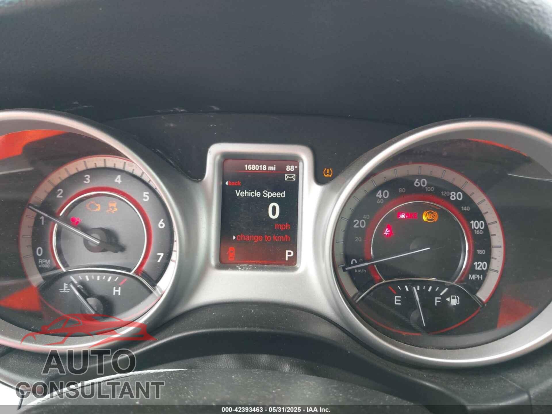 DODGE JOURNEY 2016 - 3C4PDCBB0GT211876