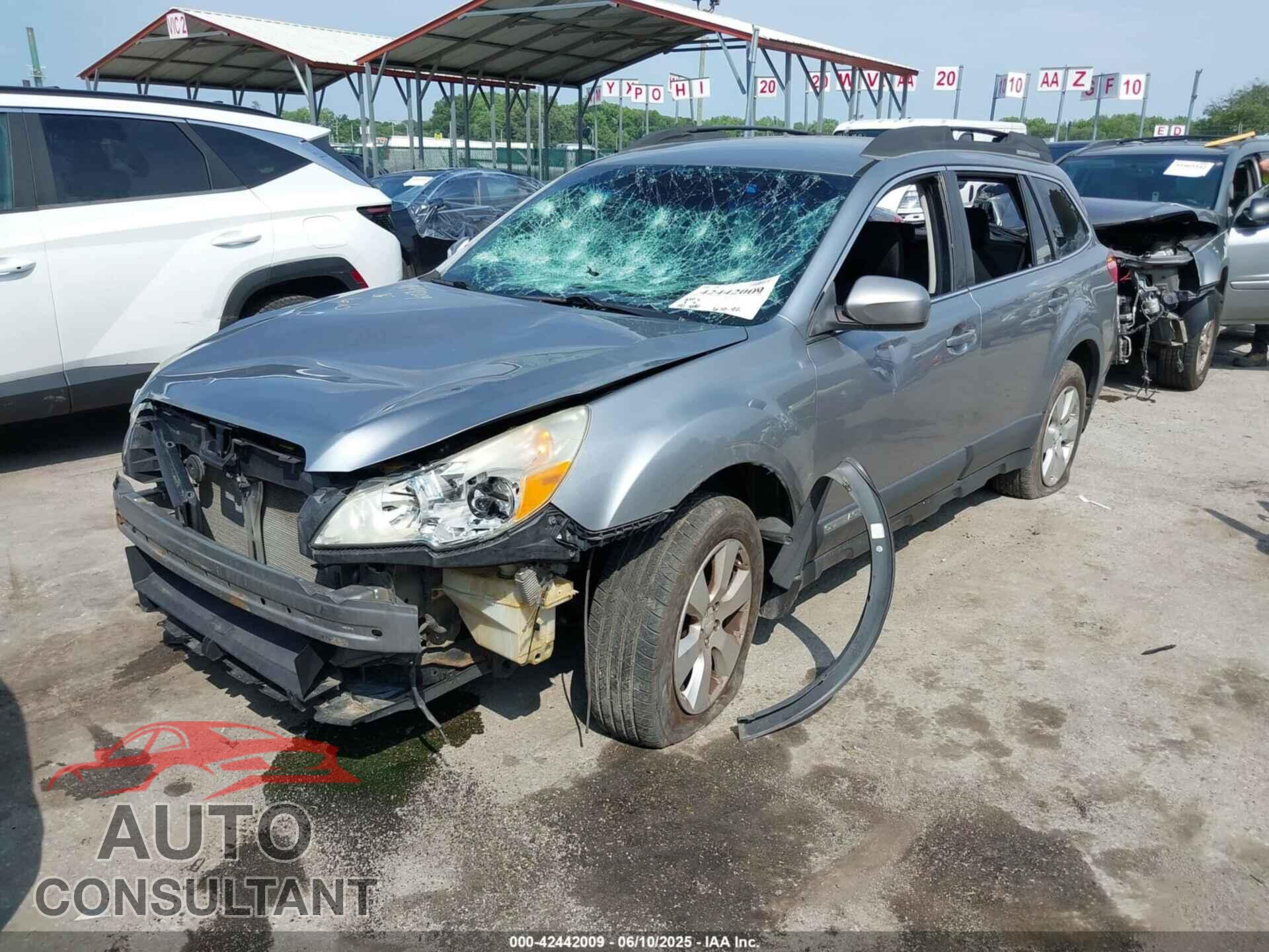 SUBARU OUTBACK 2011 - 4S4BRBCC8B3398149