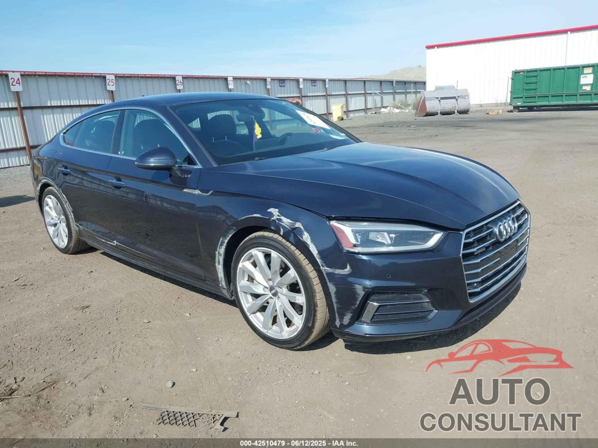 AUDI A5 2018 - WAUBNCF59JA135100