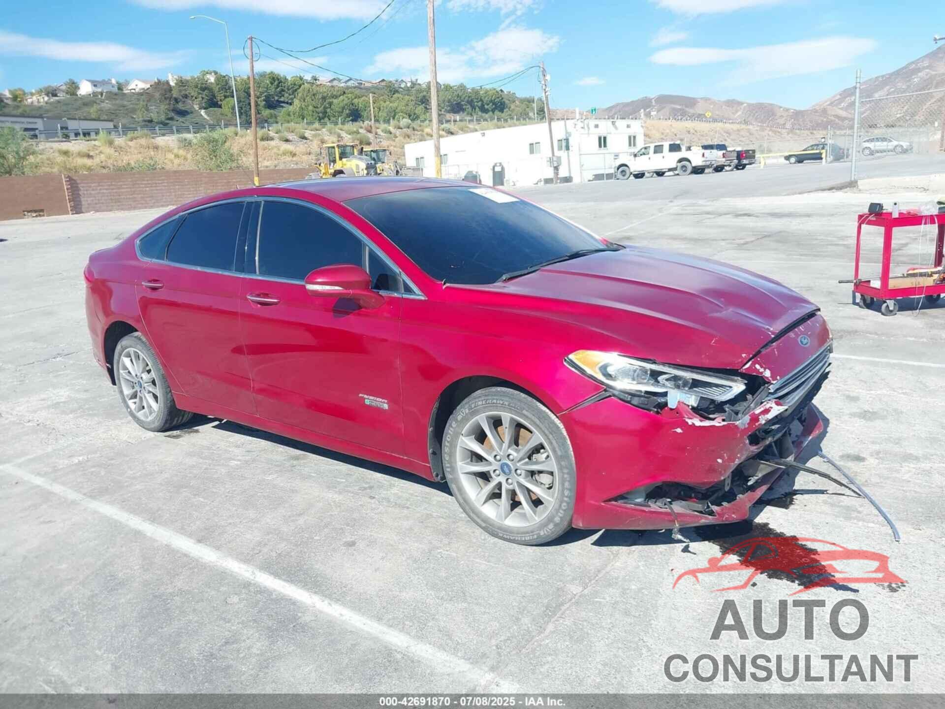 FORD FUSION ENERGI 2018 - 3FA6P0PU7JR167400