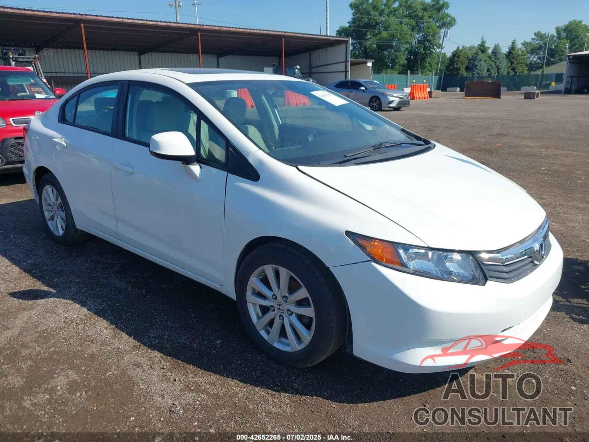 HONDA CIVIC 2012 - 19XFB2F8XCE031037