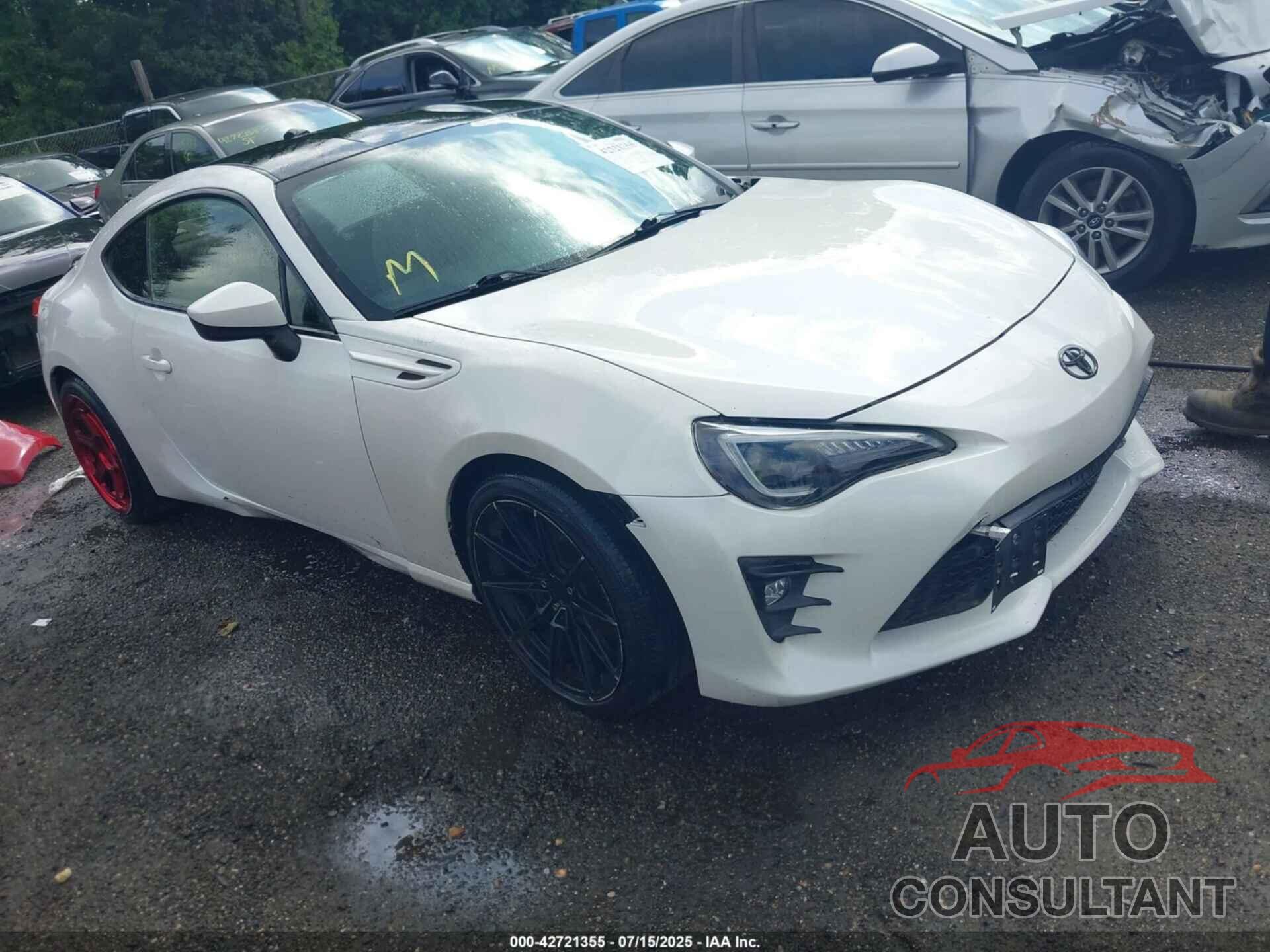 TOYOTA 86 2019 - JF1ZNAA14K8700488