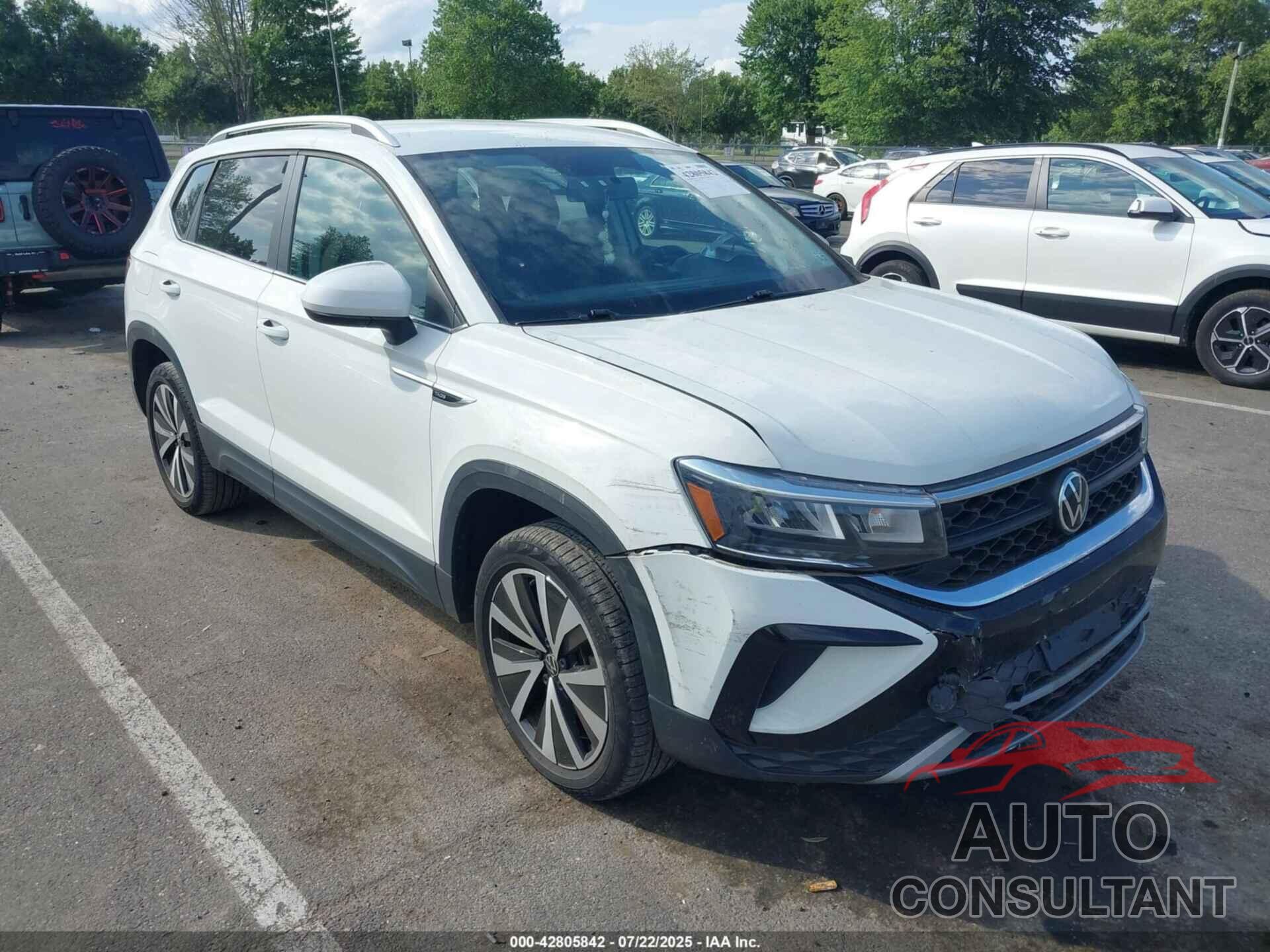 VOLKSWAGEN TAOS 2022 - 3VVWX7B2XNM021554