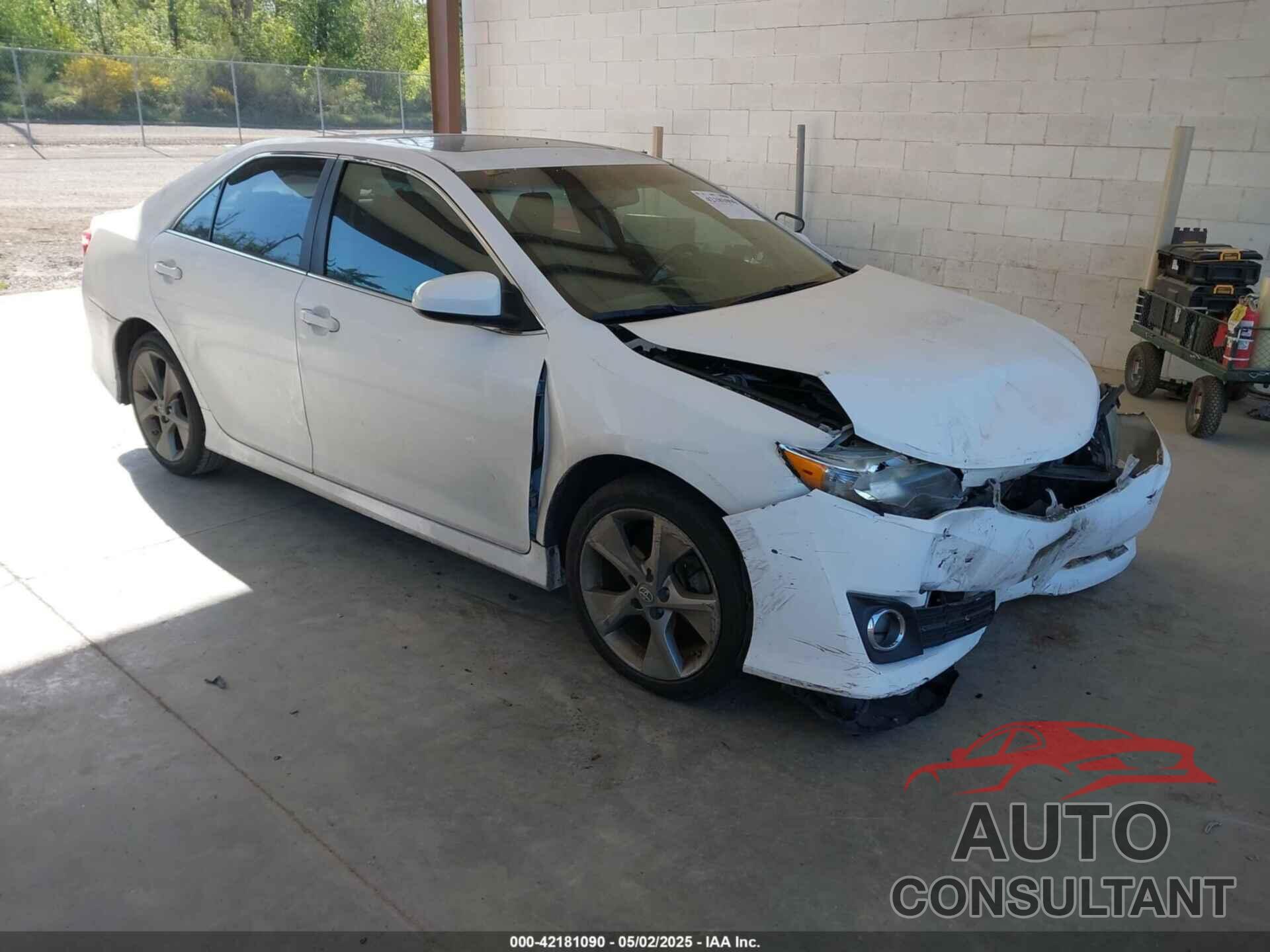 TOYOTA CAMRY 2012 - 4T1BK1FKXCU502170