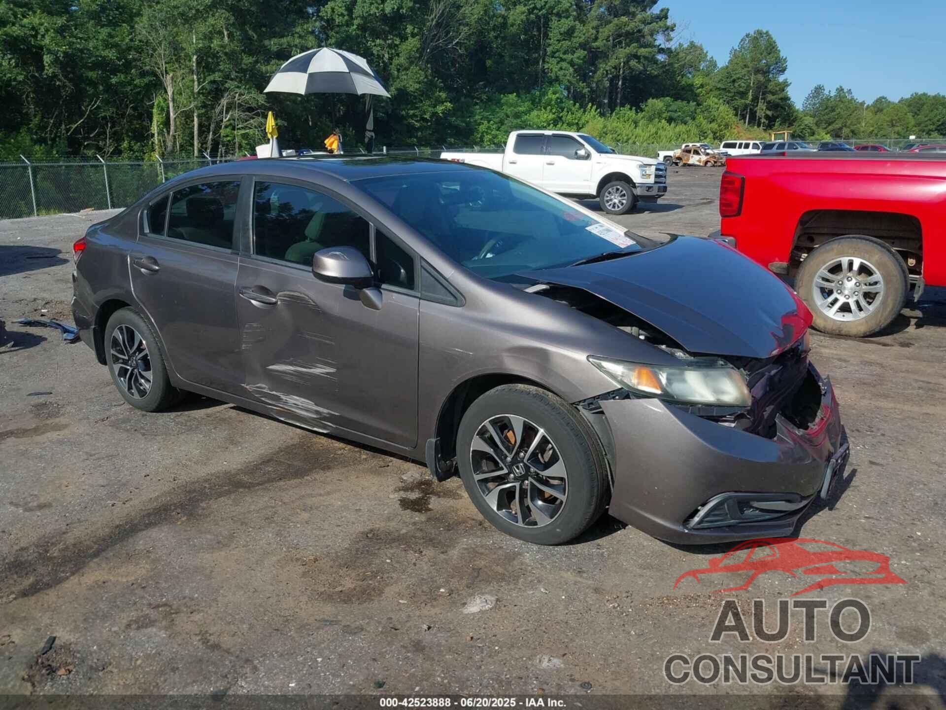 HONDA CIVIC 2013 - 19XFB2F8XDE037115