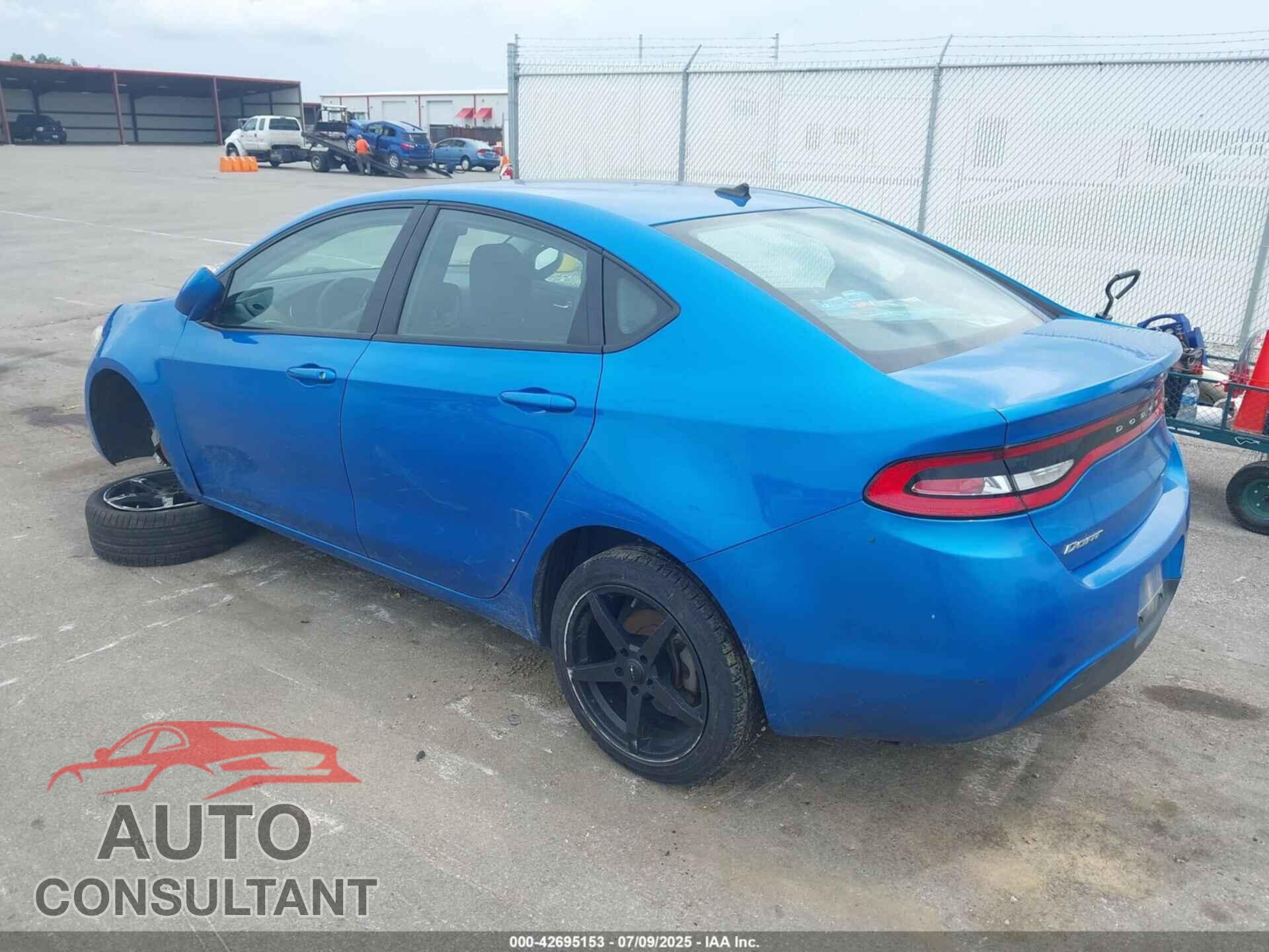 DODGE DART 2016 - 1C3CDFAA5GD703810