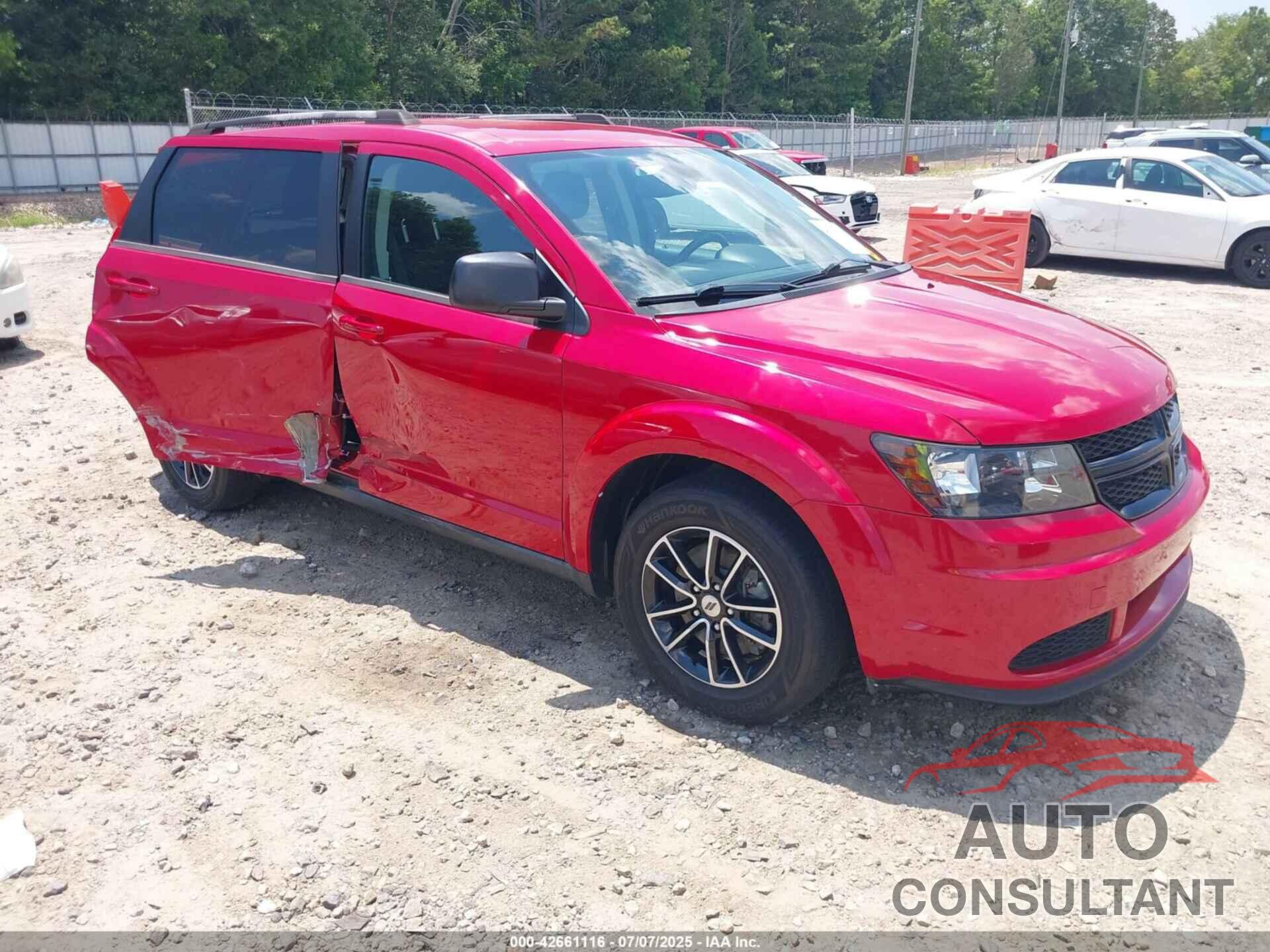 DODGE JOURNEY 2018 - 3C4PDCAB3JT527104
