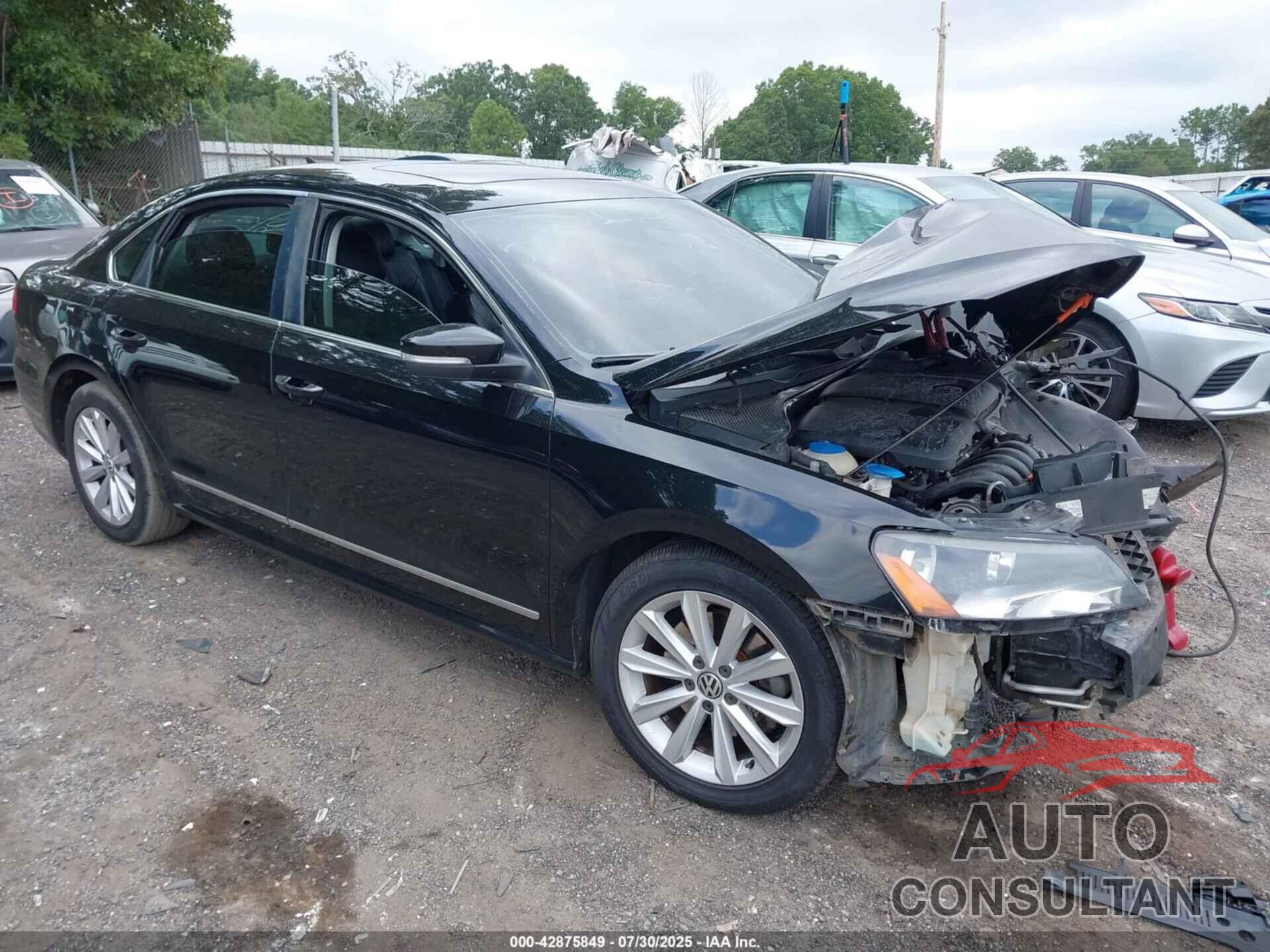 VOLKSWAGEN PASSAT 2013 - 1VWCH7A30DC002548