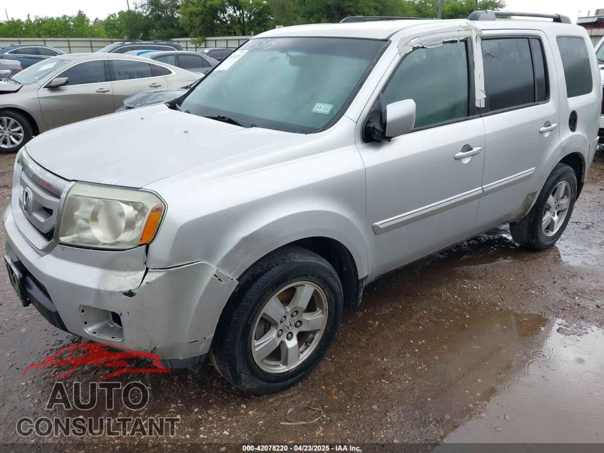 HONDA PILOT 2009 - 5FNYF38469B024070