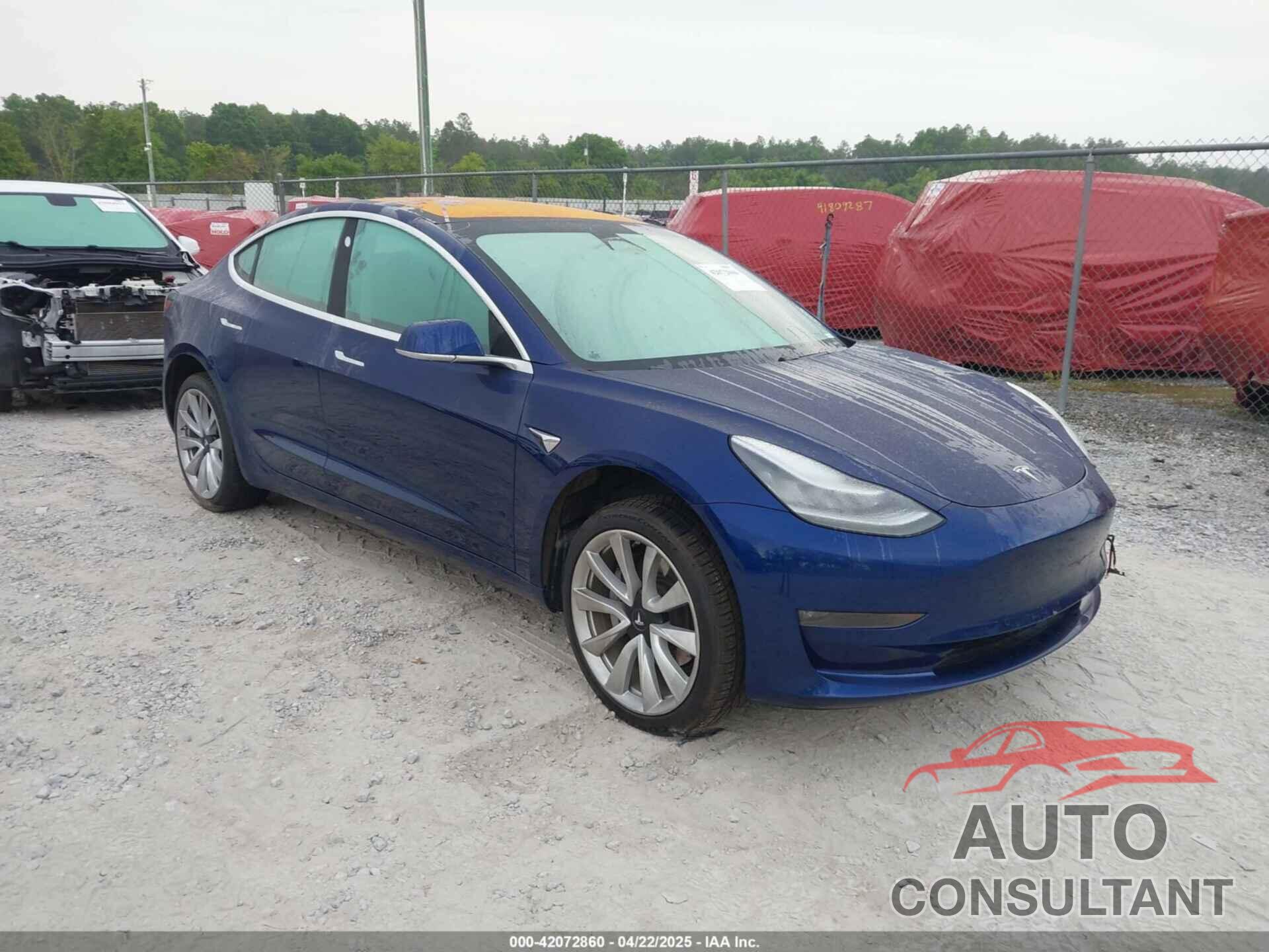 TESLA MODEL 3 2018 - 5YJ3E1EBXJF088444