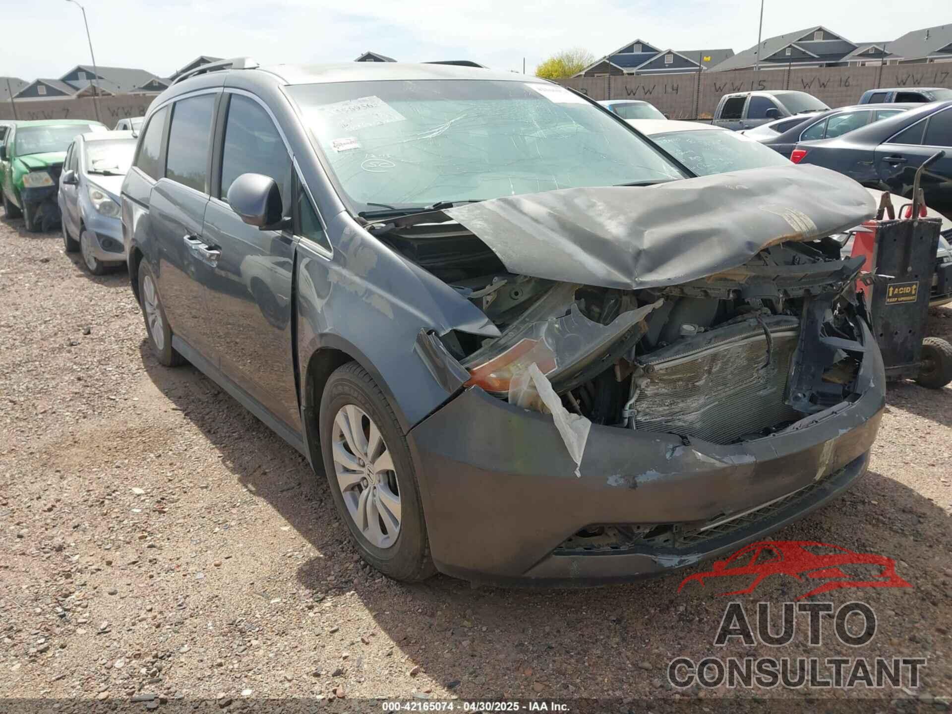 HONDA ODYSSEY 2016 - 5FNRL5H42GB140162