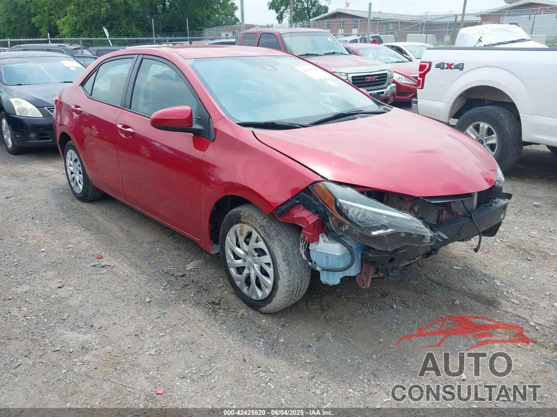 TOYOTA COROLLA 2017 - 5YFBURHE0HP717615