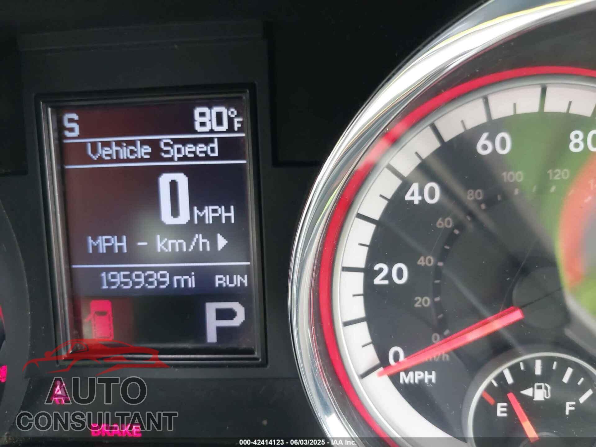DODGE DURANGO 2011 - 1D4RE4GG5BC638963