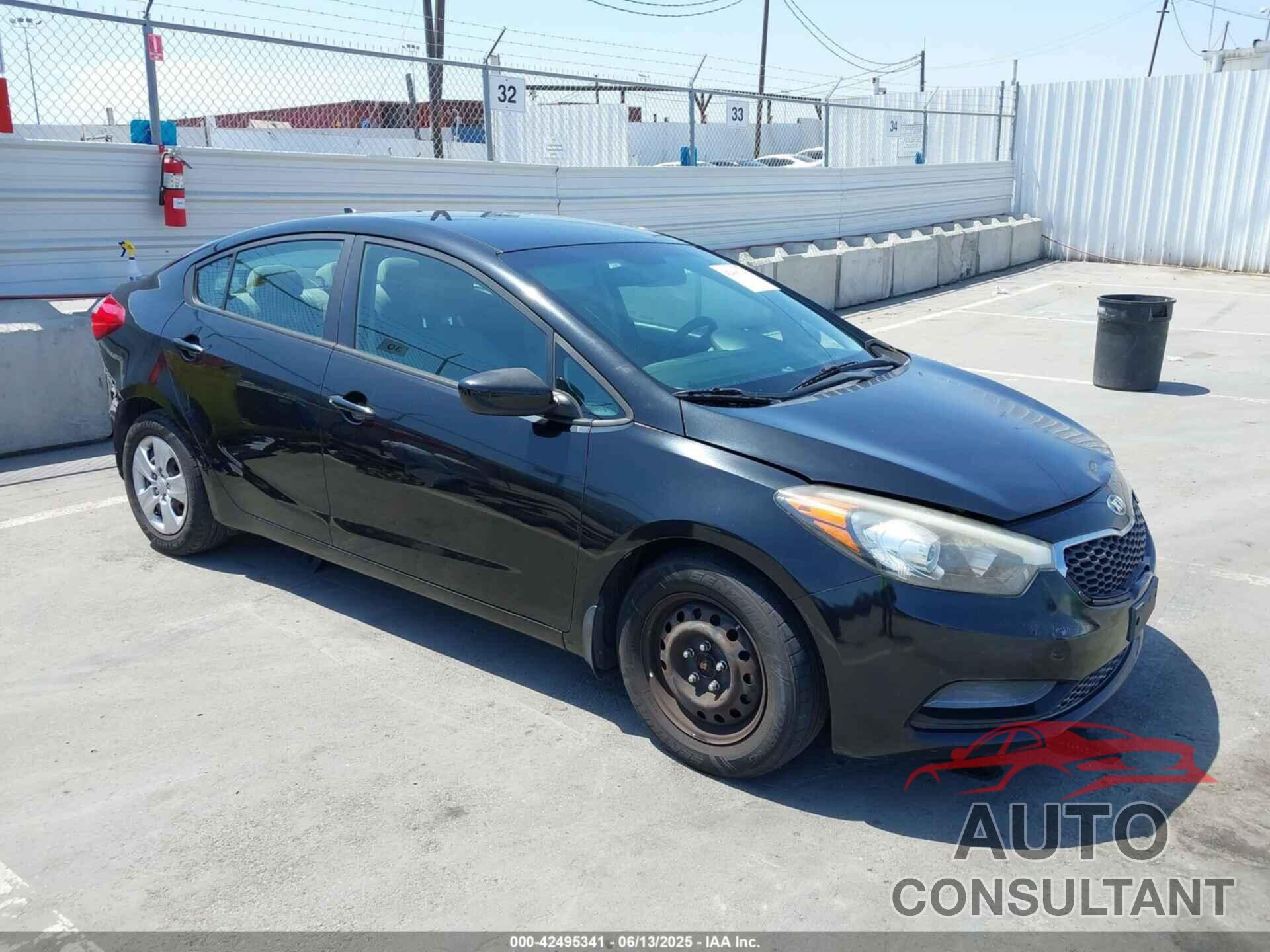 KIA FORTE 2015 - KNAFK4A63F5367322