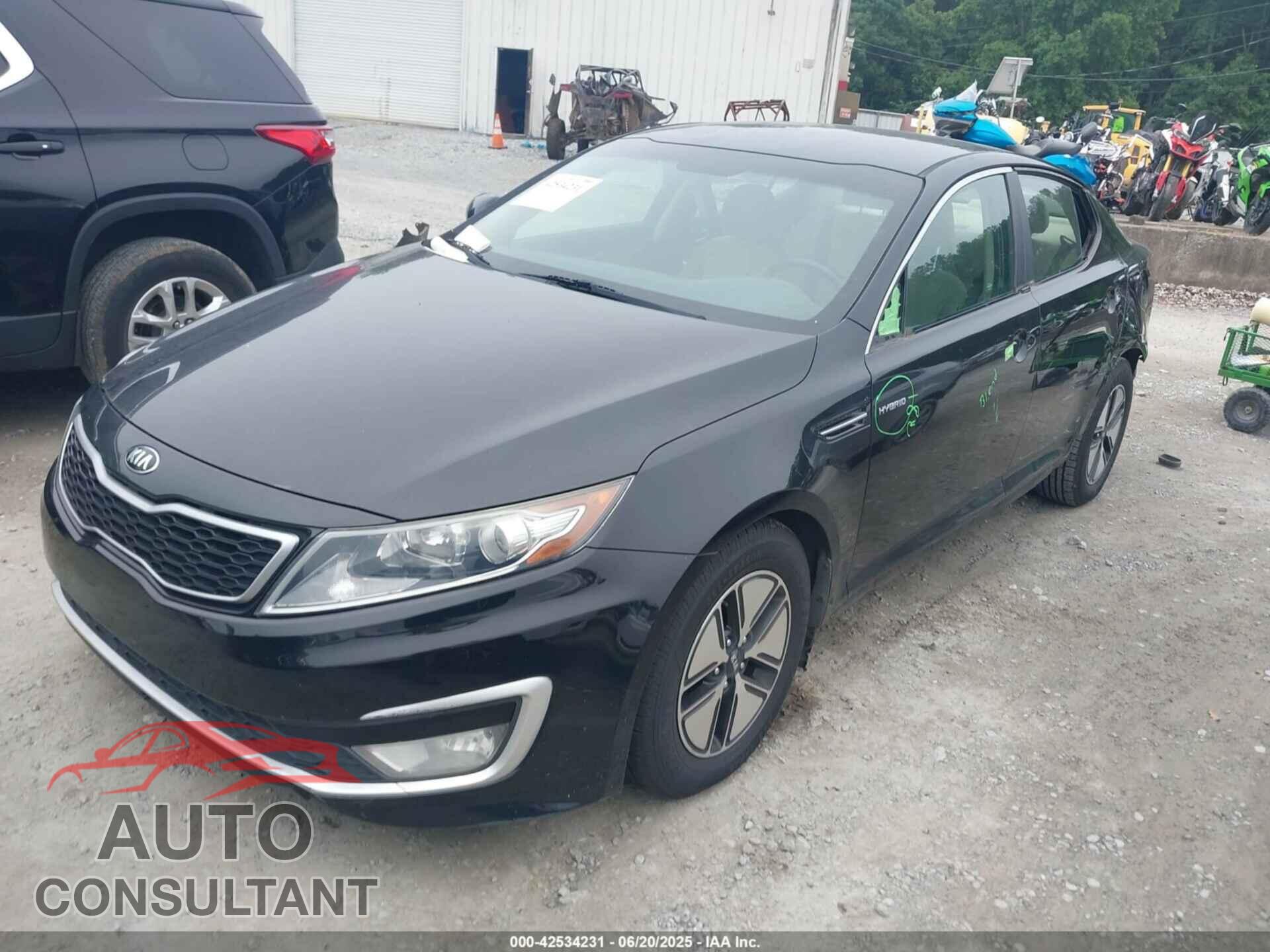 KIA OPTIMA HYBRID 2013 - KNAGM4AD8D5040103
