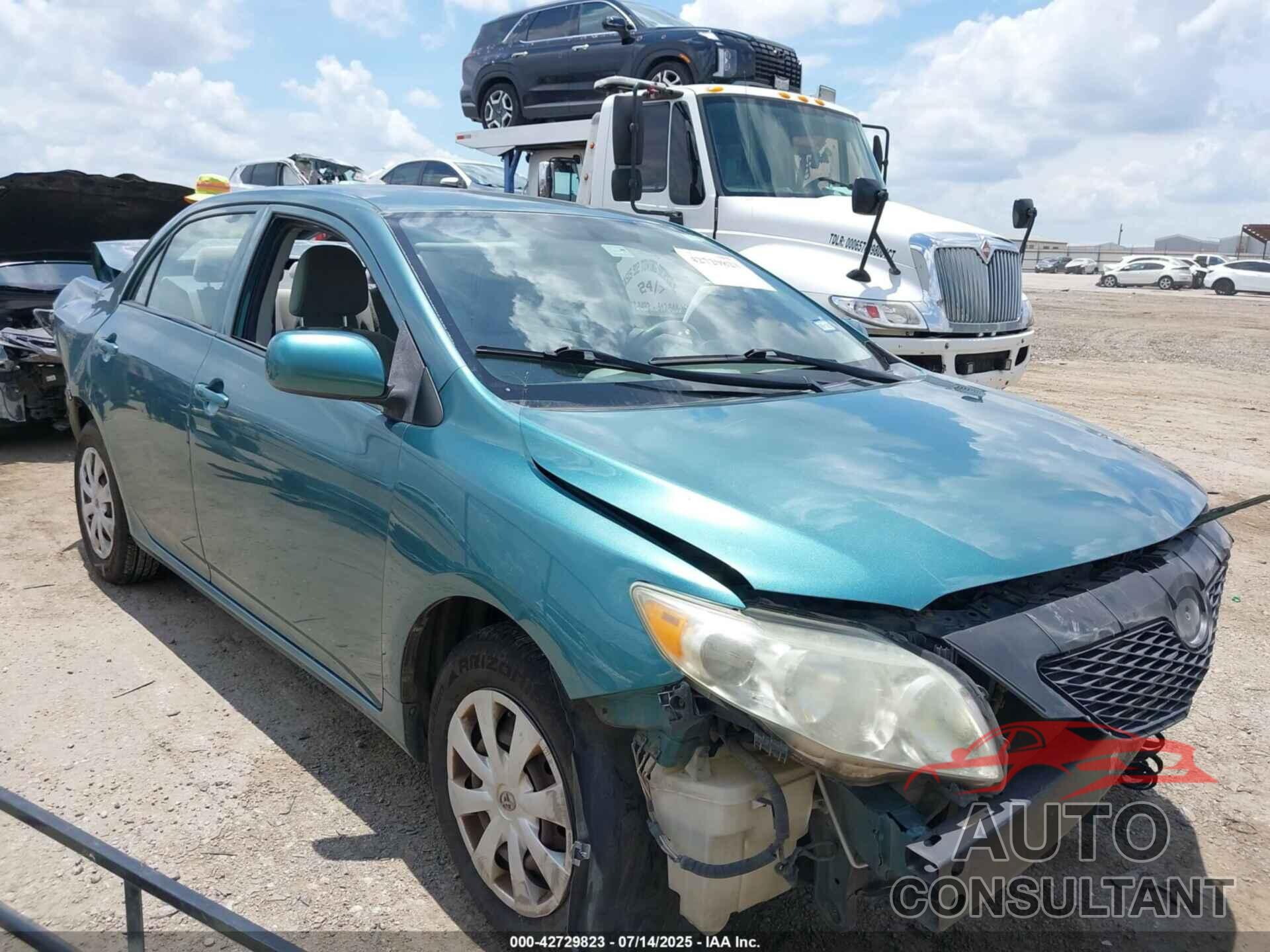TOYOTA COROLLA 2009 - 1NXBU40E19Z116793