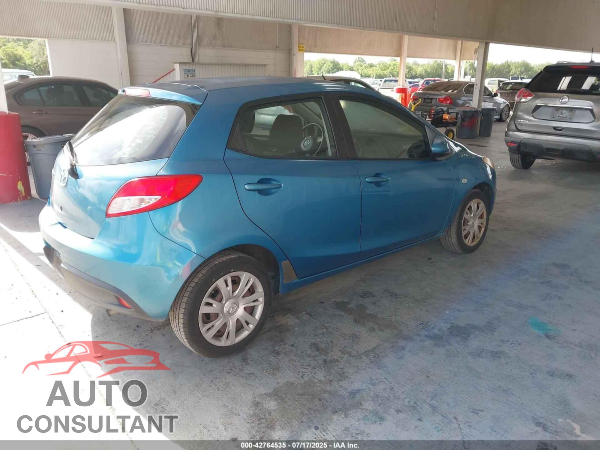 MAZDA MAZDA2 2012 - JM1DE1KY5C0148841