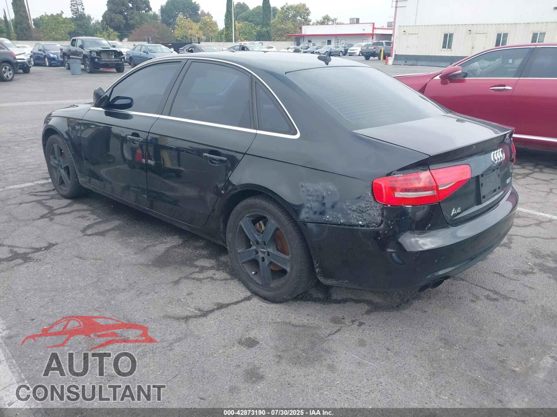 AUDI A4 2013 - WAUAFAFL6DA150086