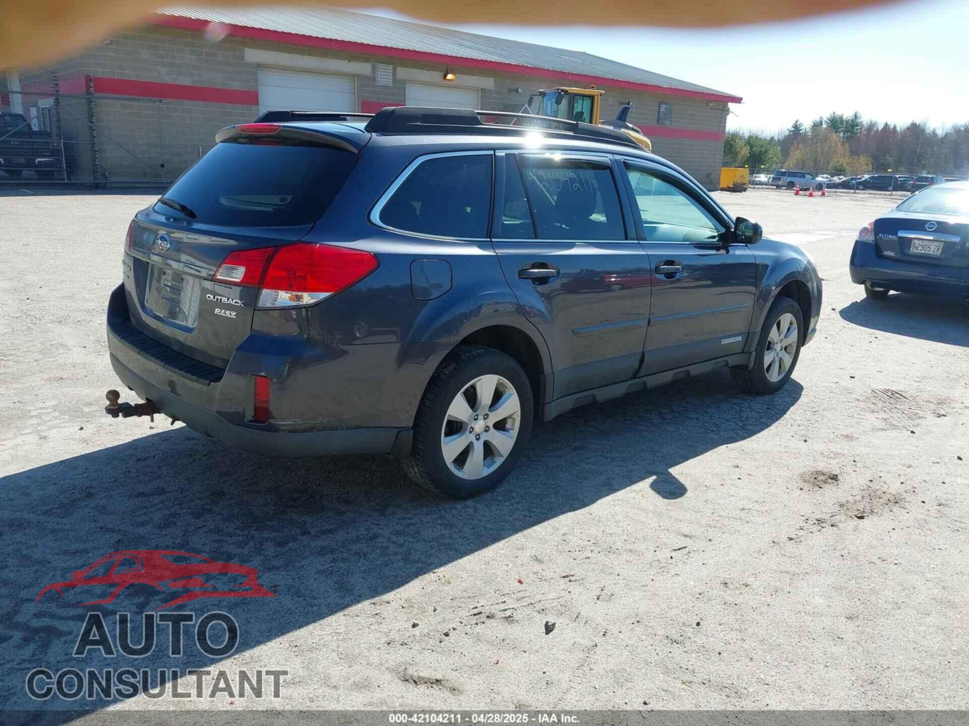 SUBARU OUTBACK 2012 - 4S4BRBGC2C3297071