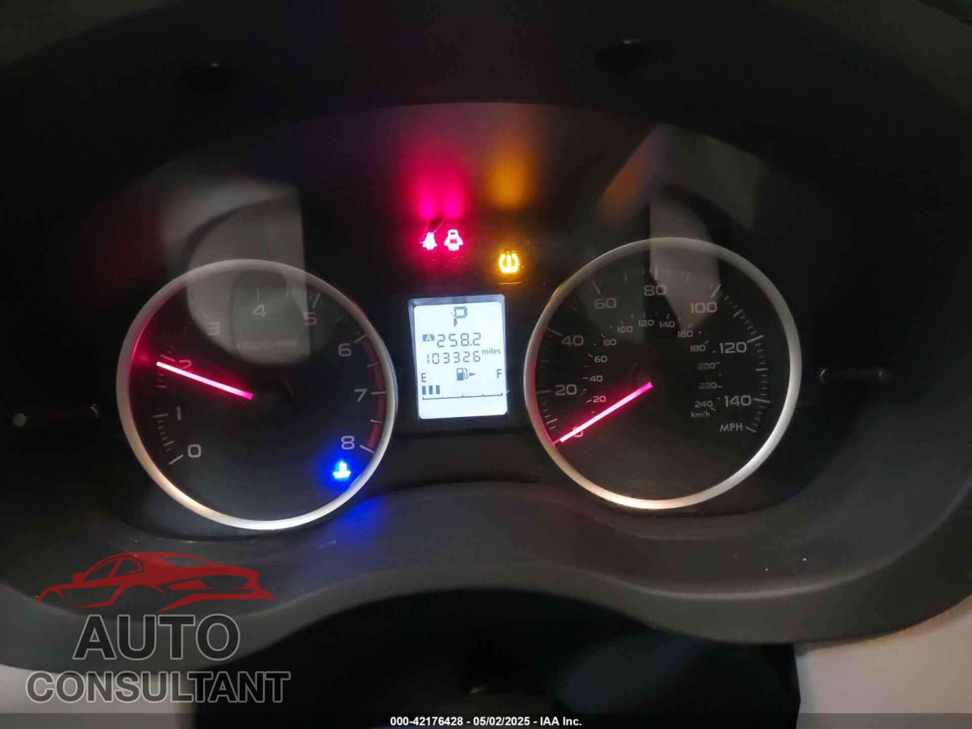 SUBARU FORESTER 2017 - JF2SJAEC4HH542876