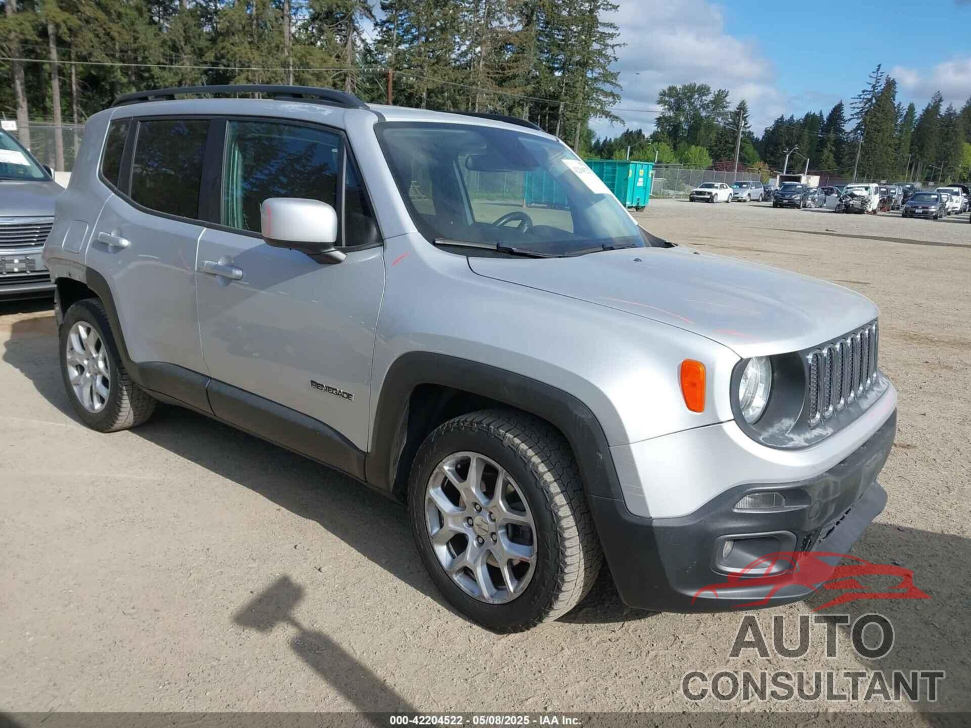 JEEP RENEGADE 2017 - ZACCJABB0HPF03399