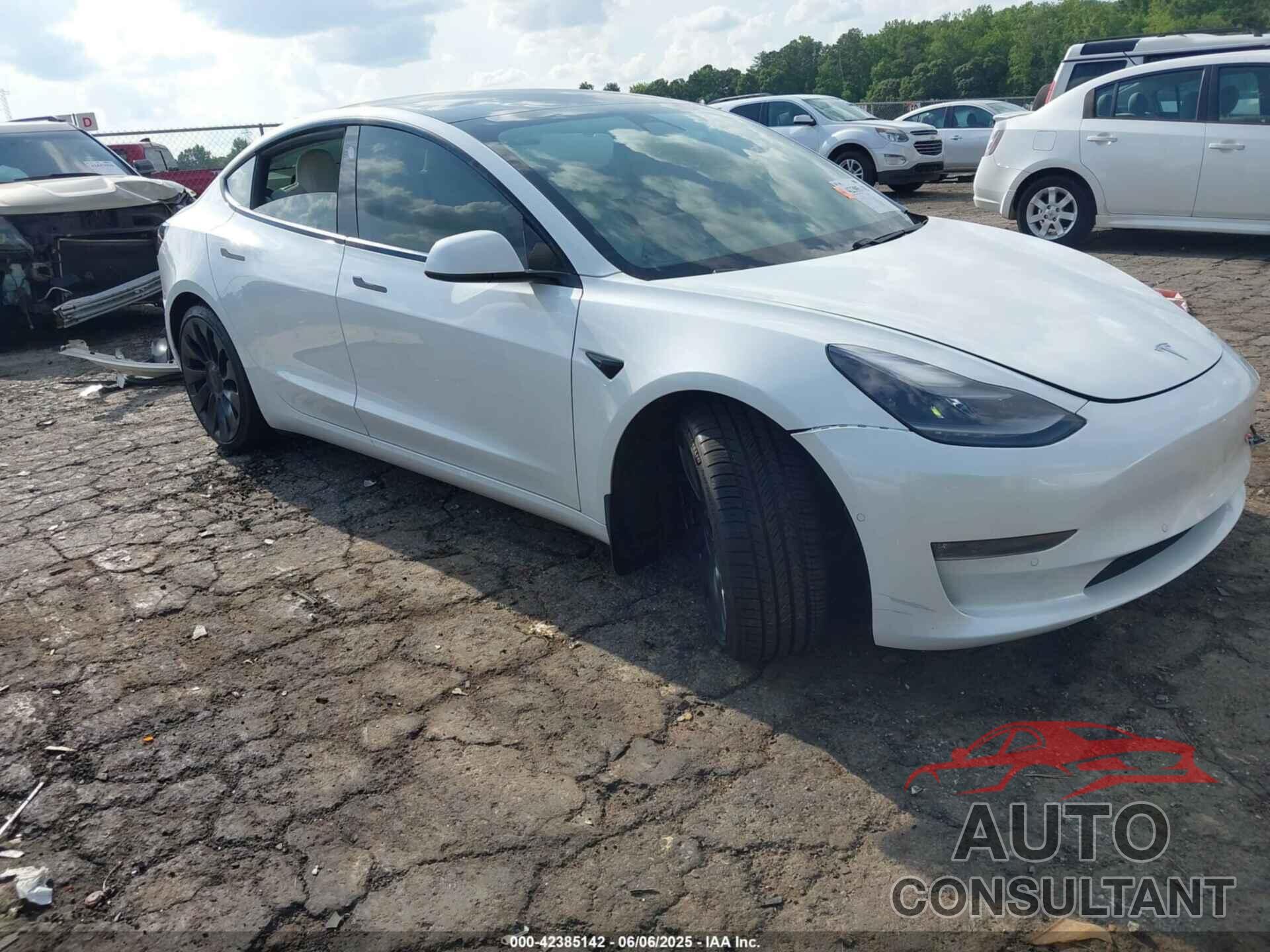 TESLA MODEL 3 2021 - 5YJ3E1EC1MF013435