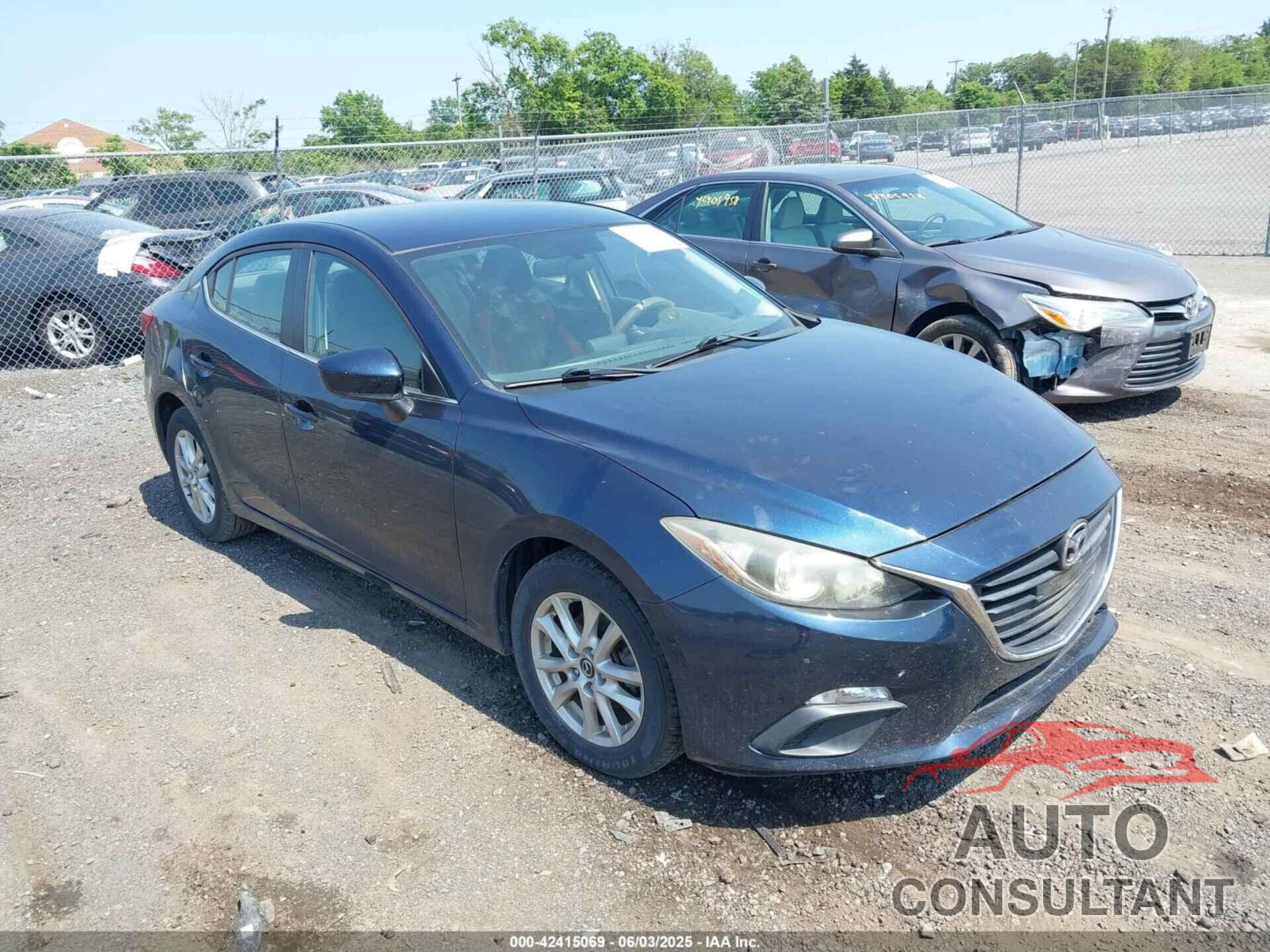 MAZDA MAZDA3 2014 - JM1BM1V7XE1138770