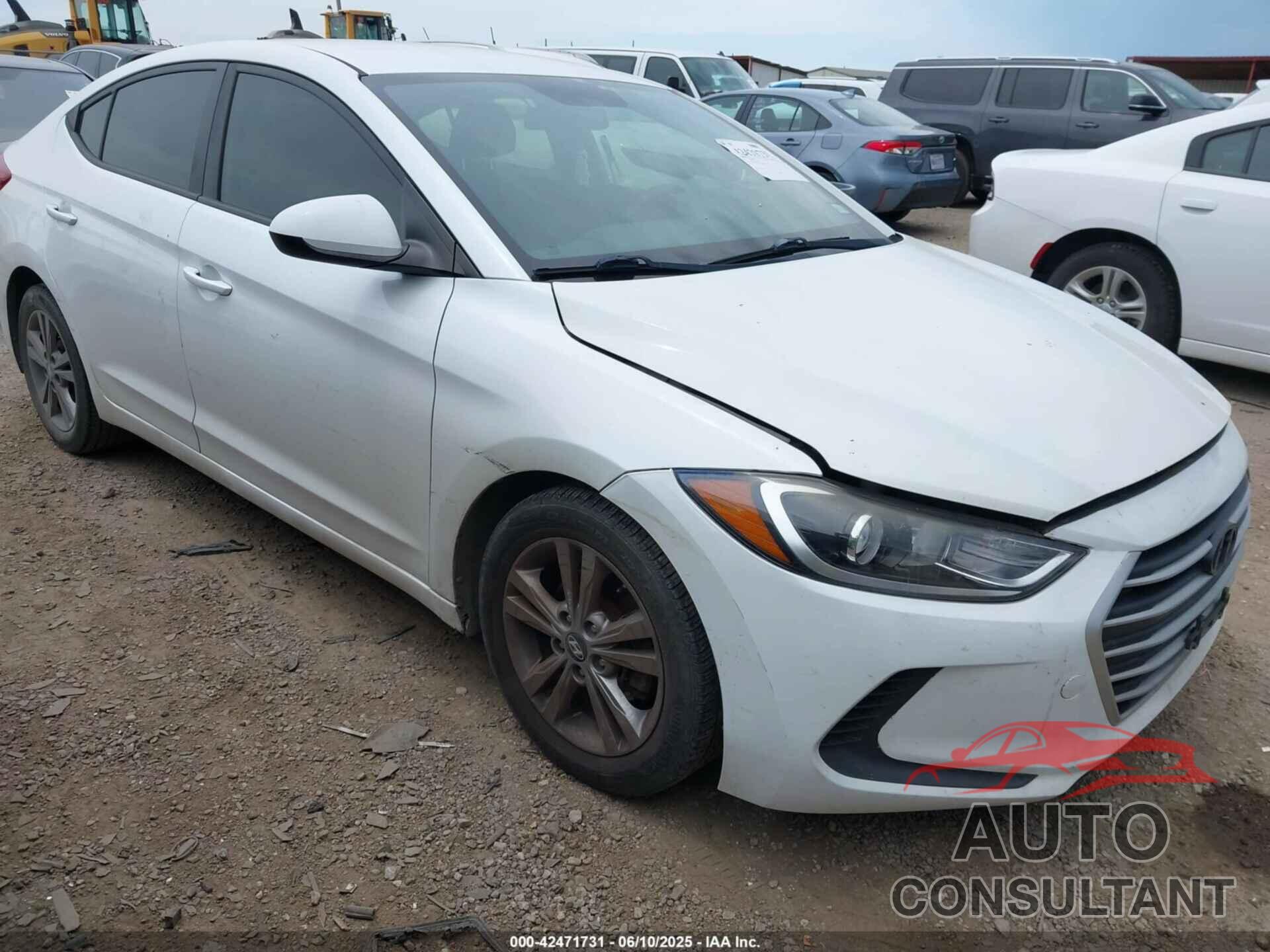 HYUNDAI ELANTRA 2017 - 5NPD84LF4HH033583