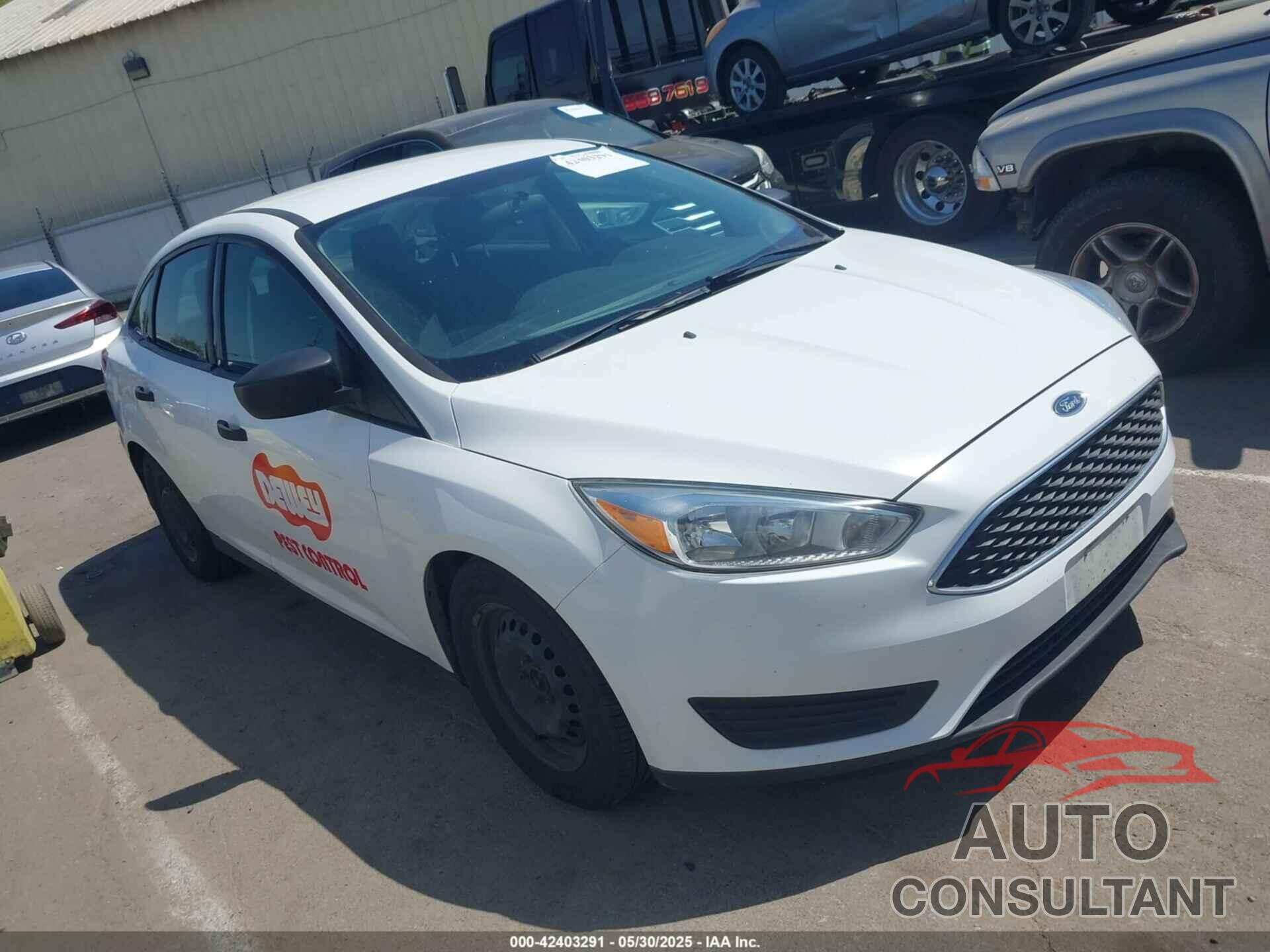 FORD FOCUS 2016 - 1FADP3E27GL270902