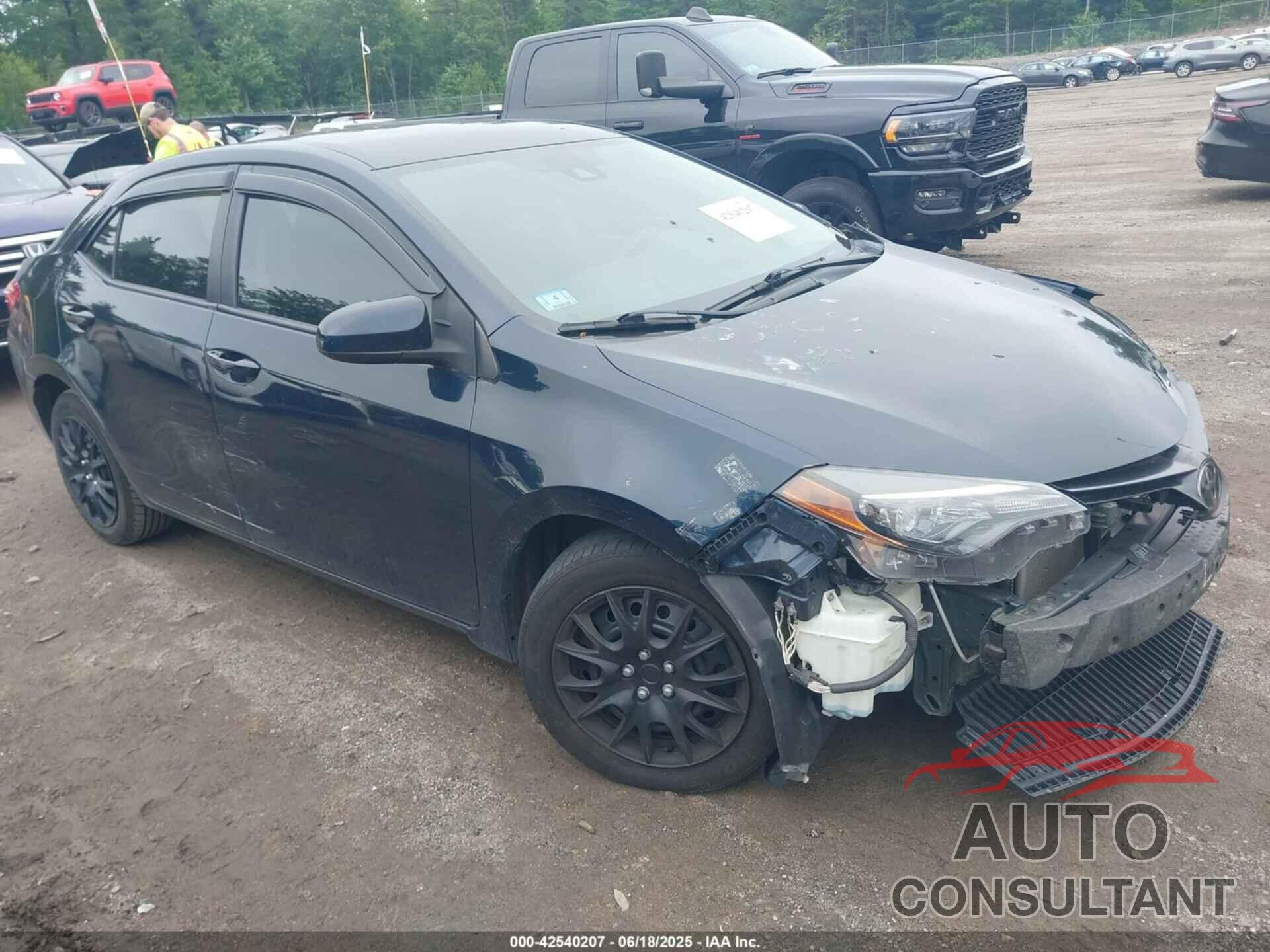 TOYOTA COROLLA 2019 - 2T1BURHE9KC159738