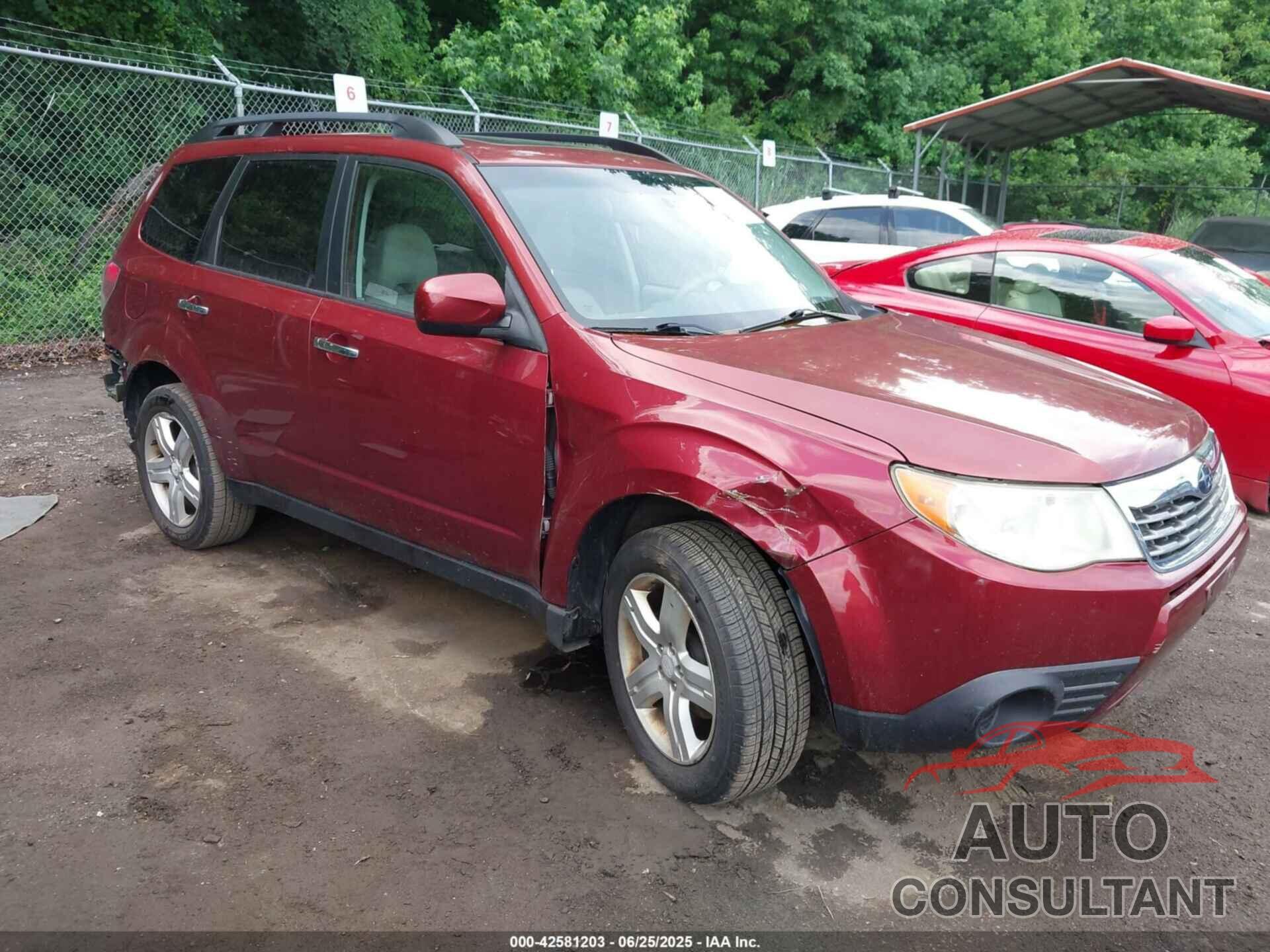 SUBARU FORESTER 2010 - JF2SH6CC4AH789557