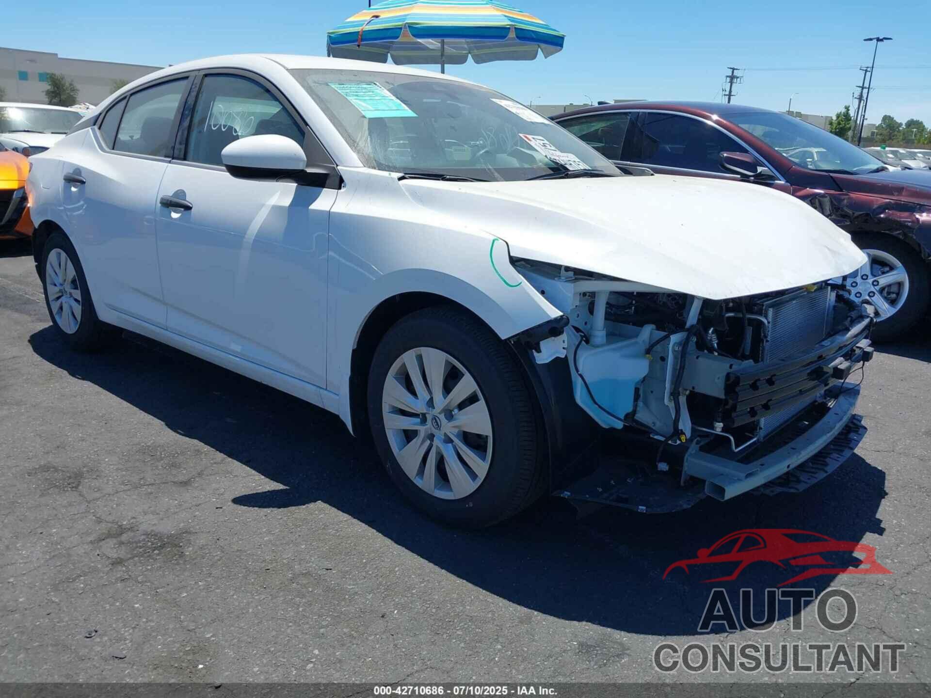 NISSAN SENTRA 2025 - 3N1AB8BV8SY256906