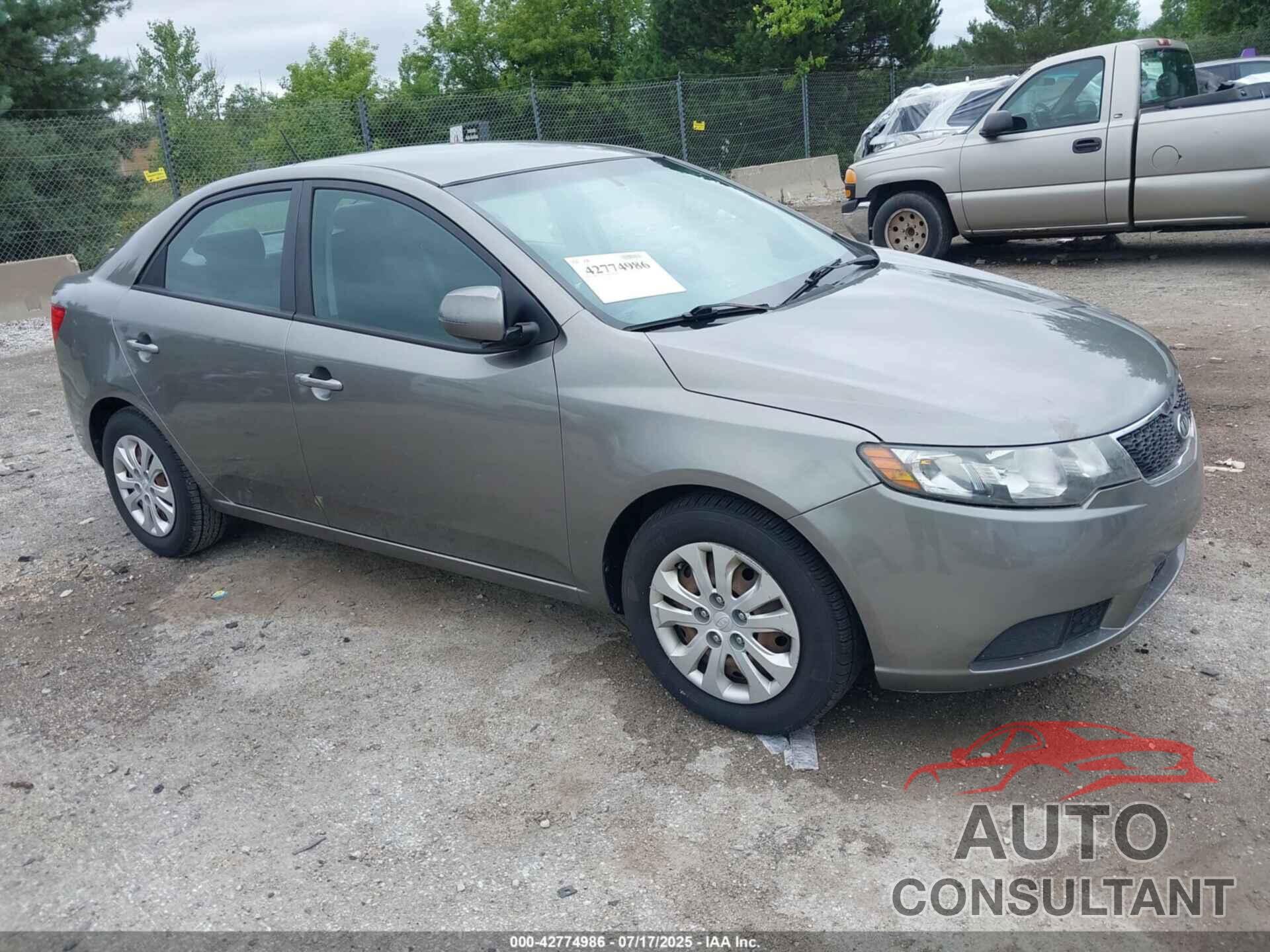 KIA FORTE 2012 - KNAFU4A20C5488859