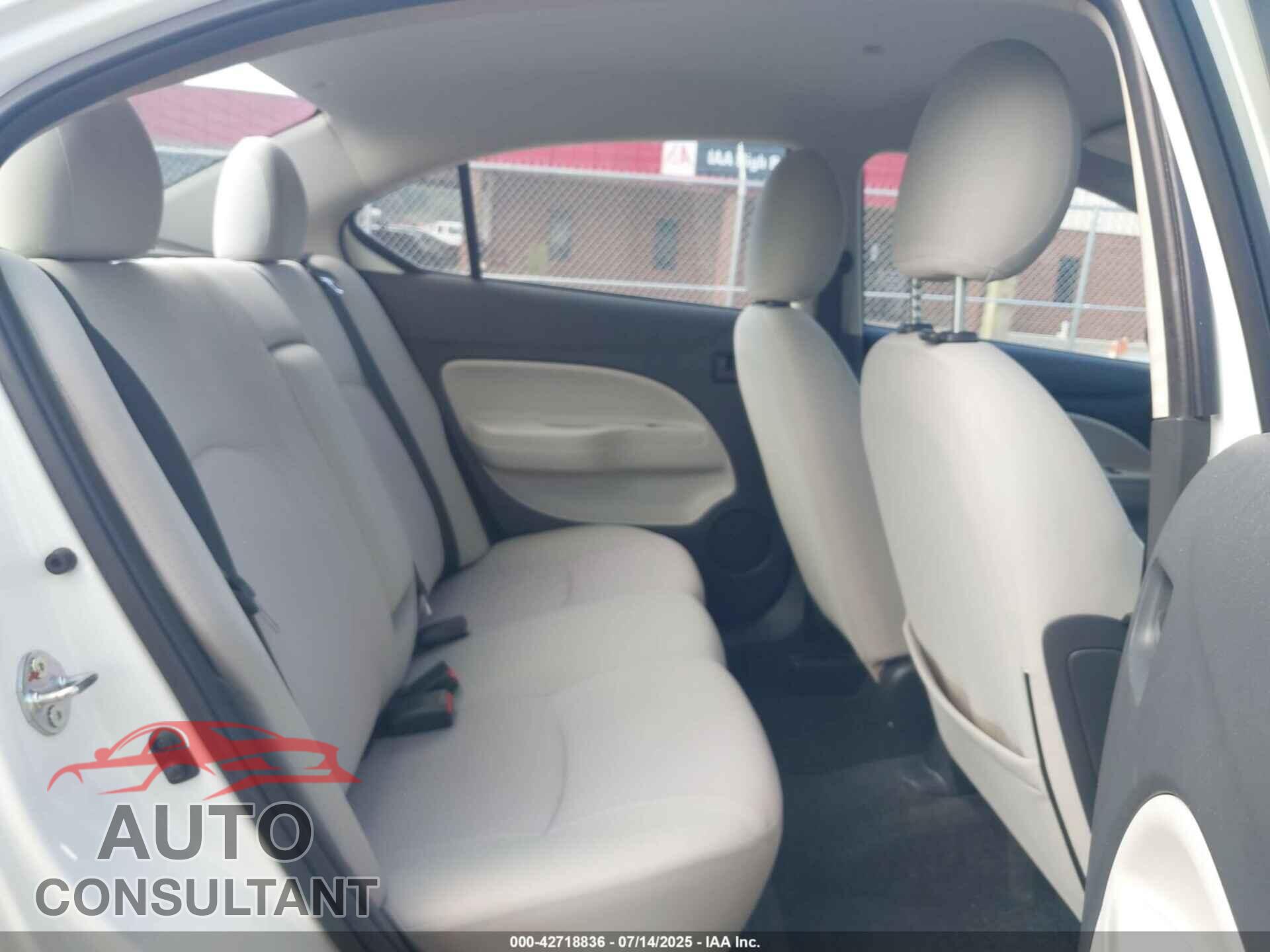 MITSUBISHI MIRAGE G4 2017 - ML32F3FJ6HHF19405