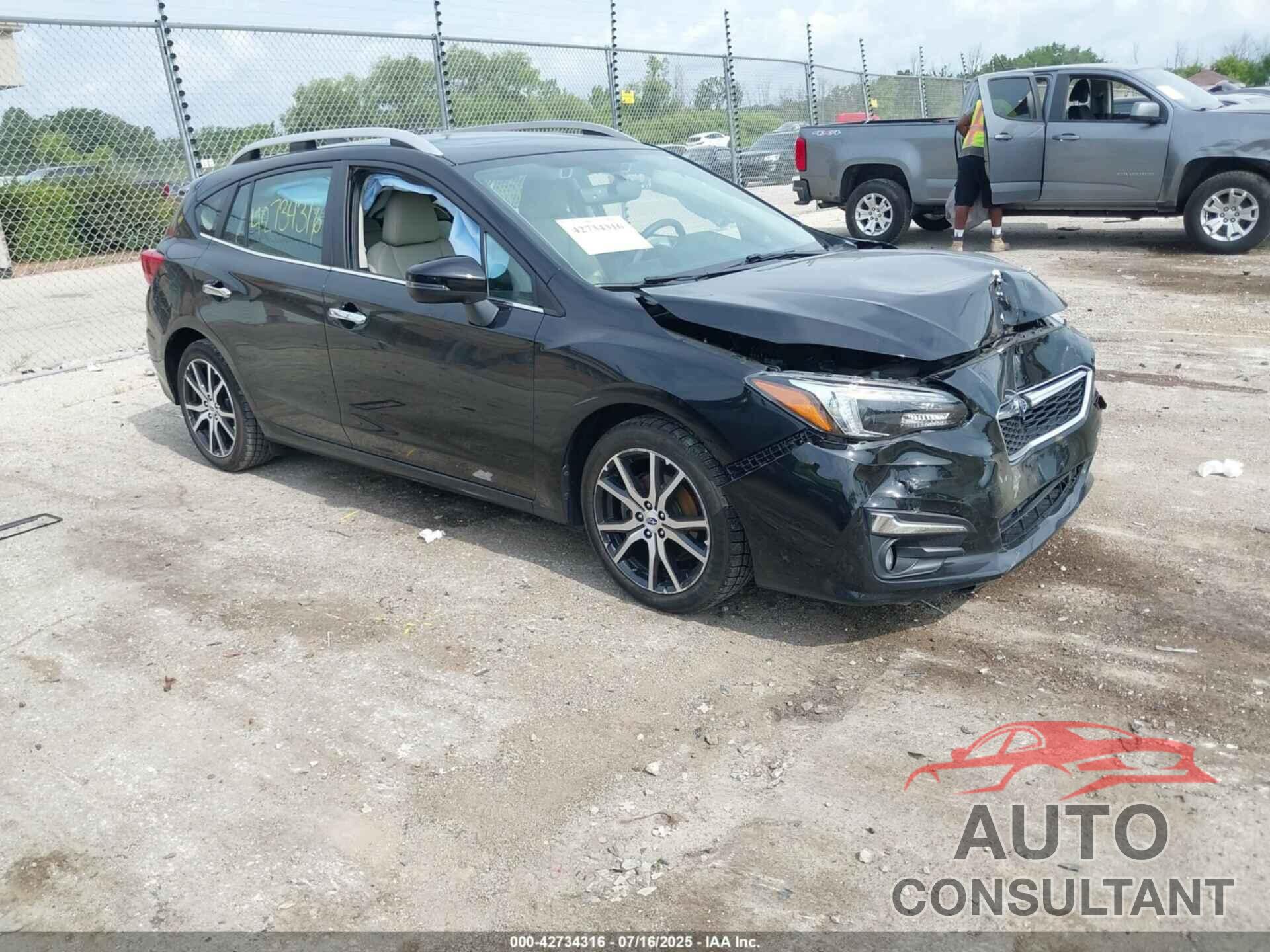 SUBARU IMPREZA 2019 - 4S3GTAT61K3705645