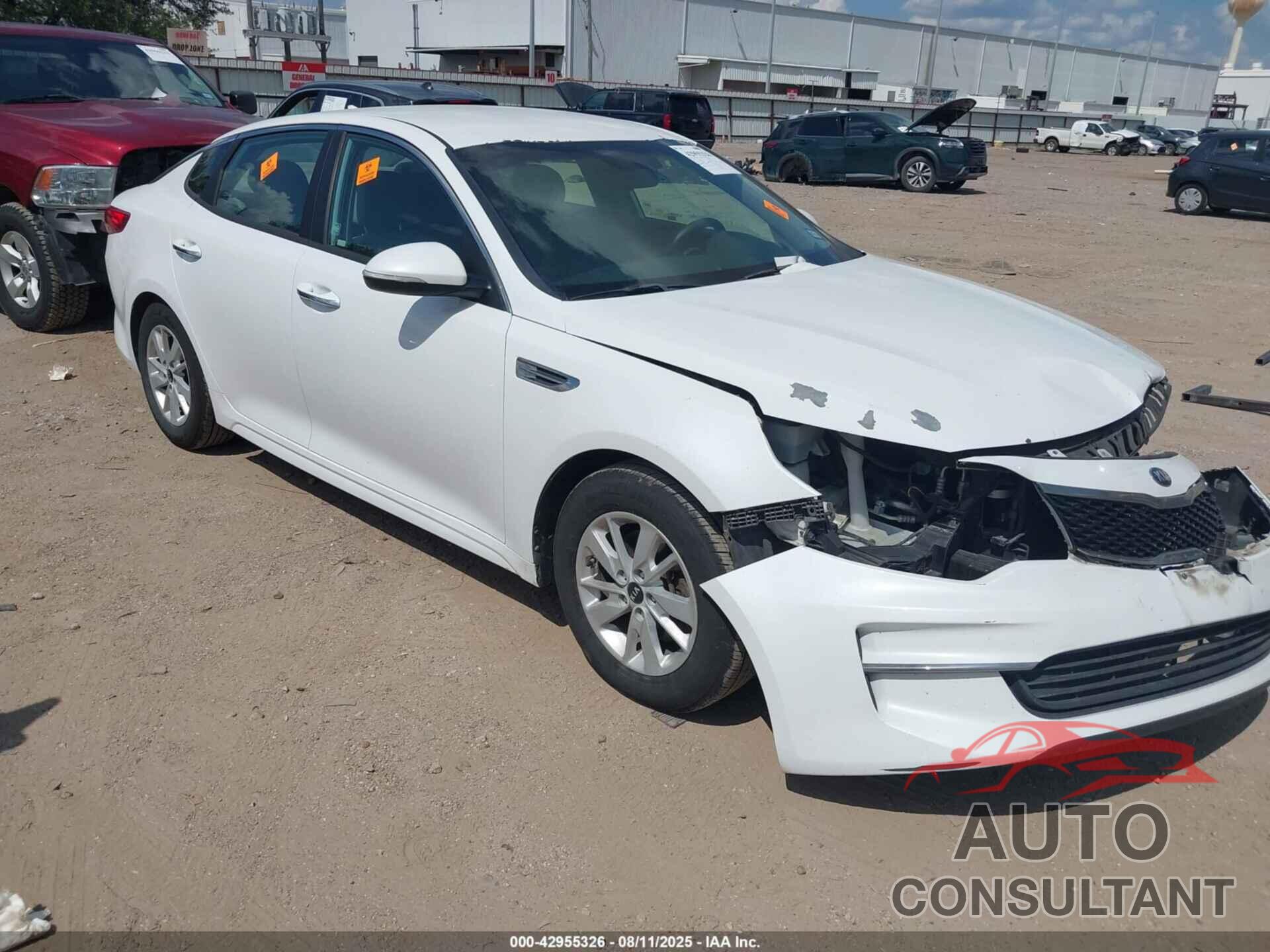 KIA OPTIMA 2017 - 5XXGT4L3XHG165938