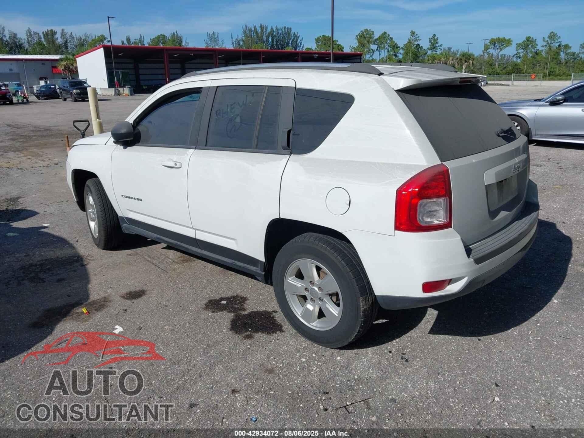 JEEP COMPASS 2013 - 1C4NJCBA9DD244142