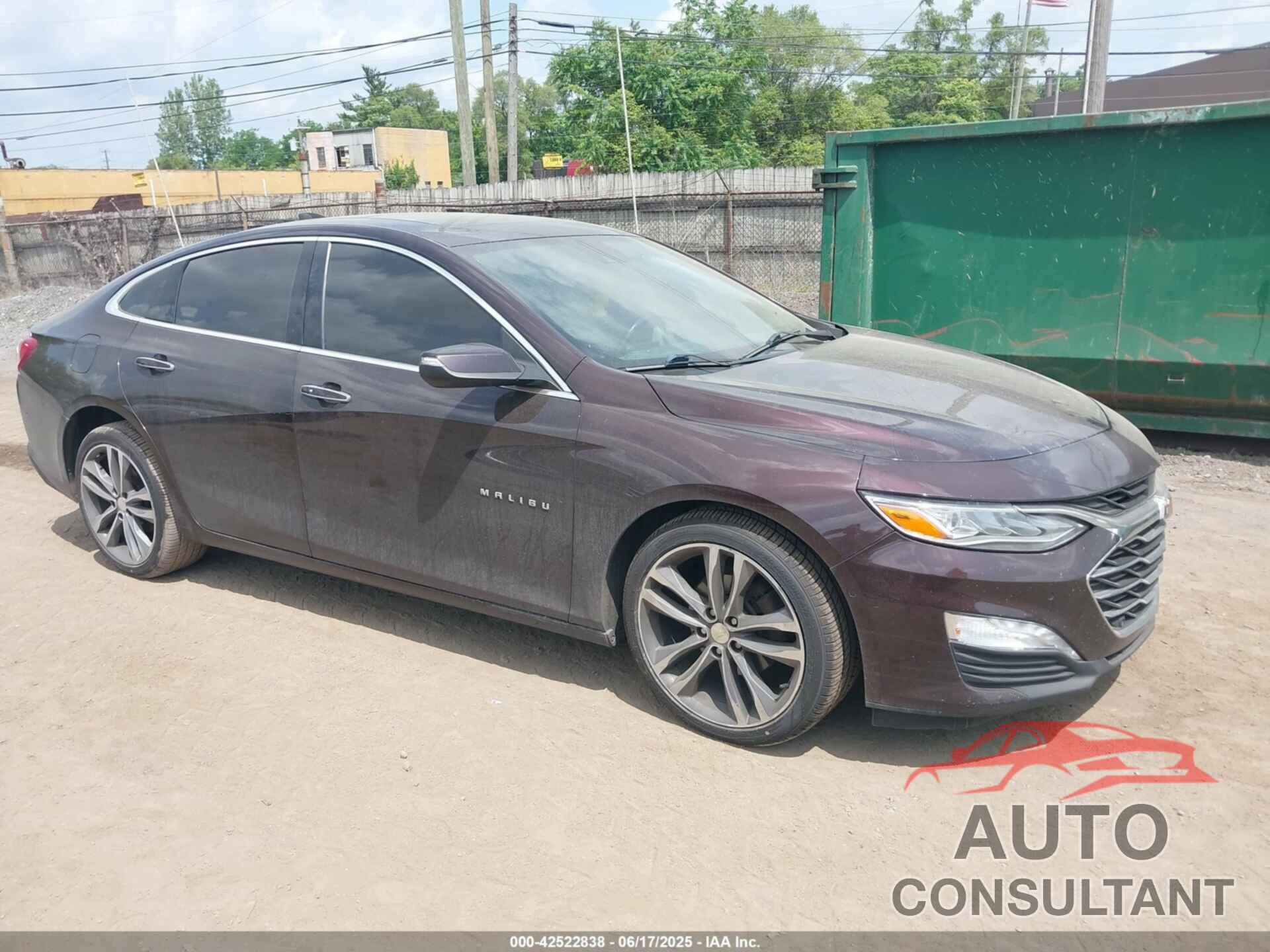 CHEVROLET MALIBU 2020 - 1G1ZE5SX3LF043113