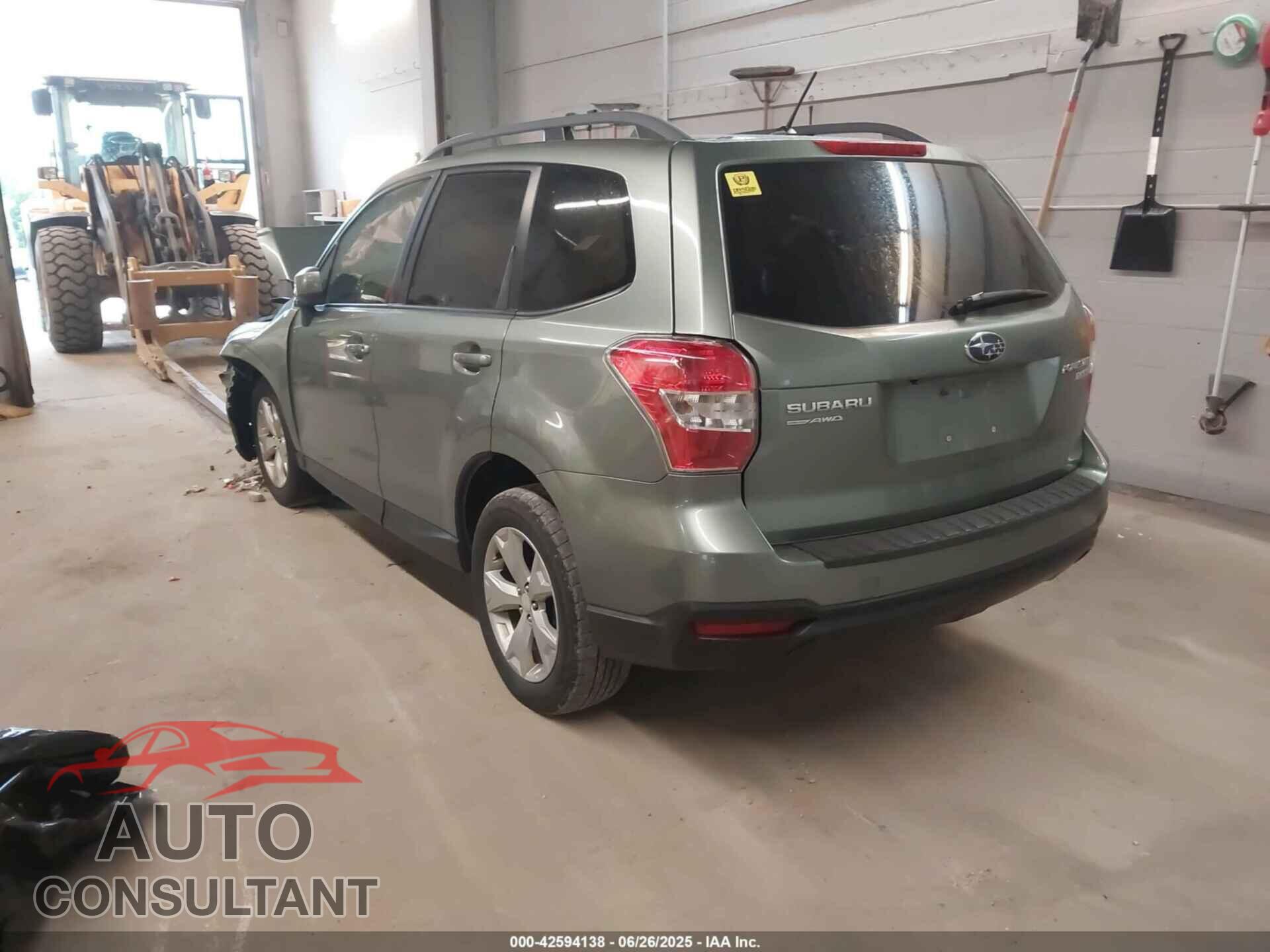SUBARU FORESTER 2014 - JF2SJAEC7EH546612
