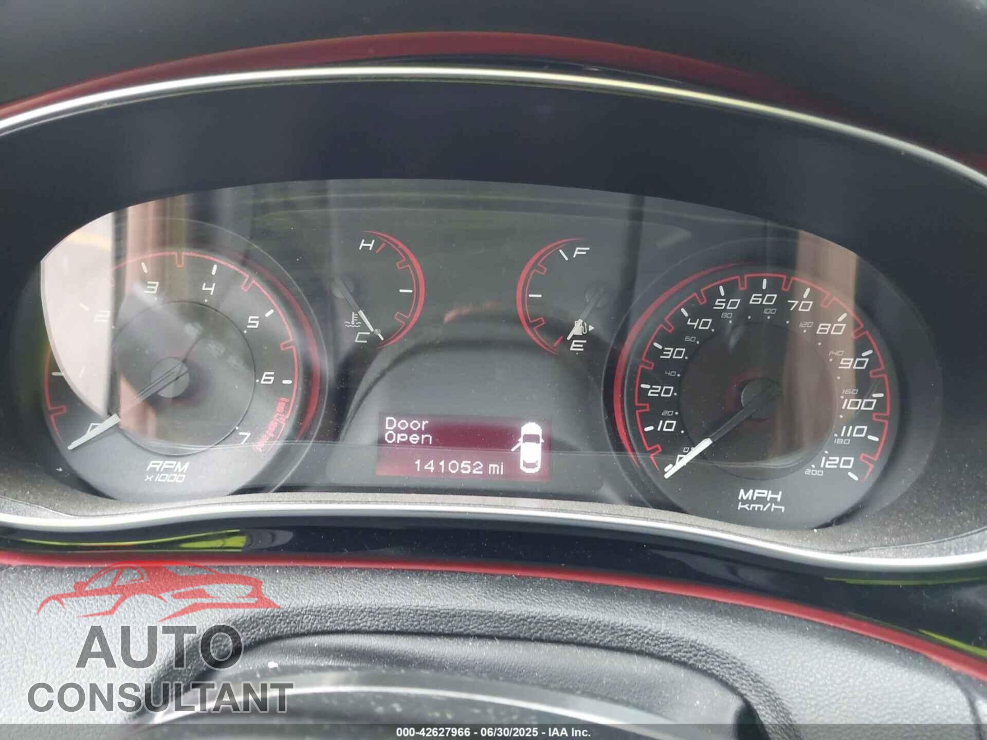 DODGE DART 2015 - 1C3CDFBB2FD286443