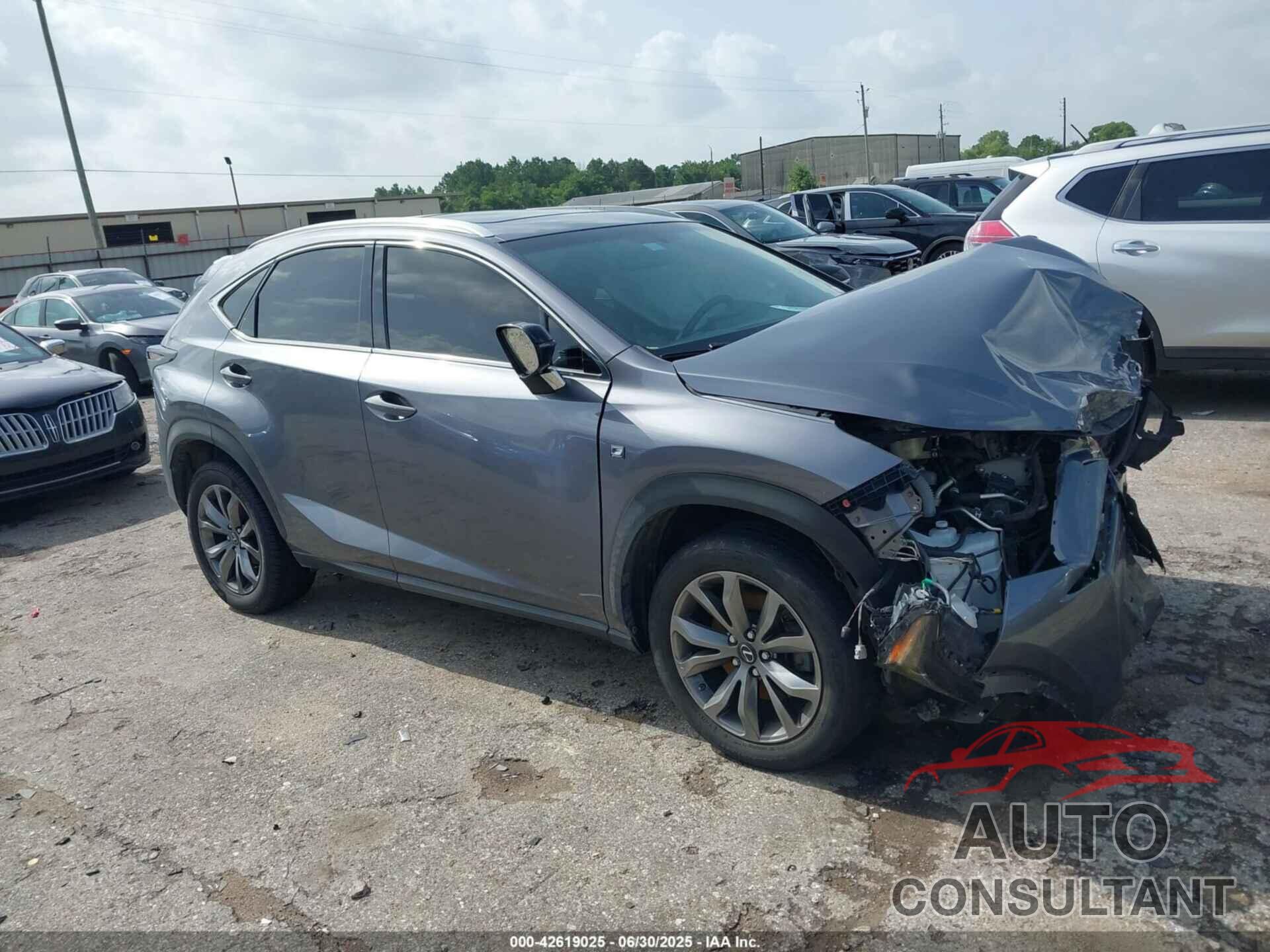 LEXUS NX 200T 2017 - JTJYARBZ3H2060335