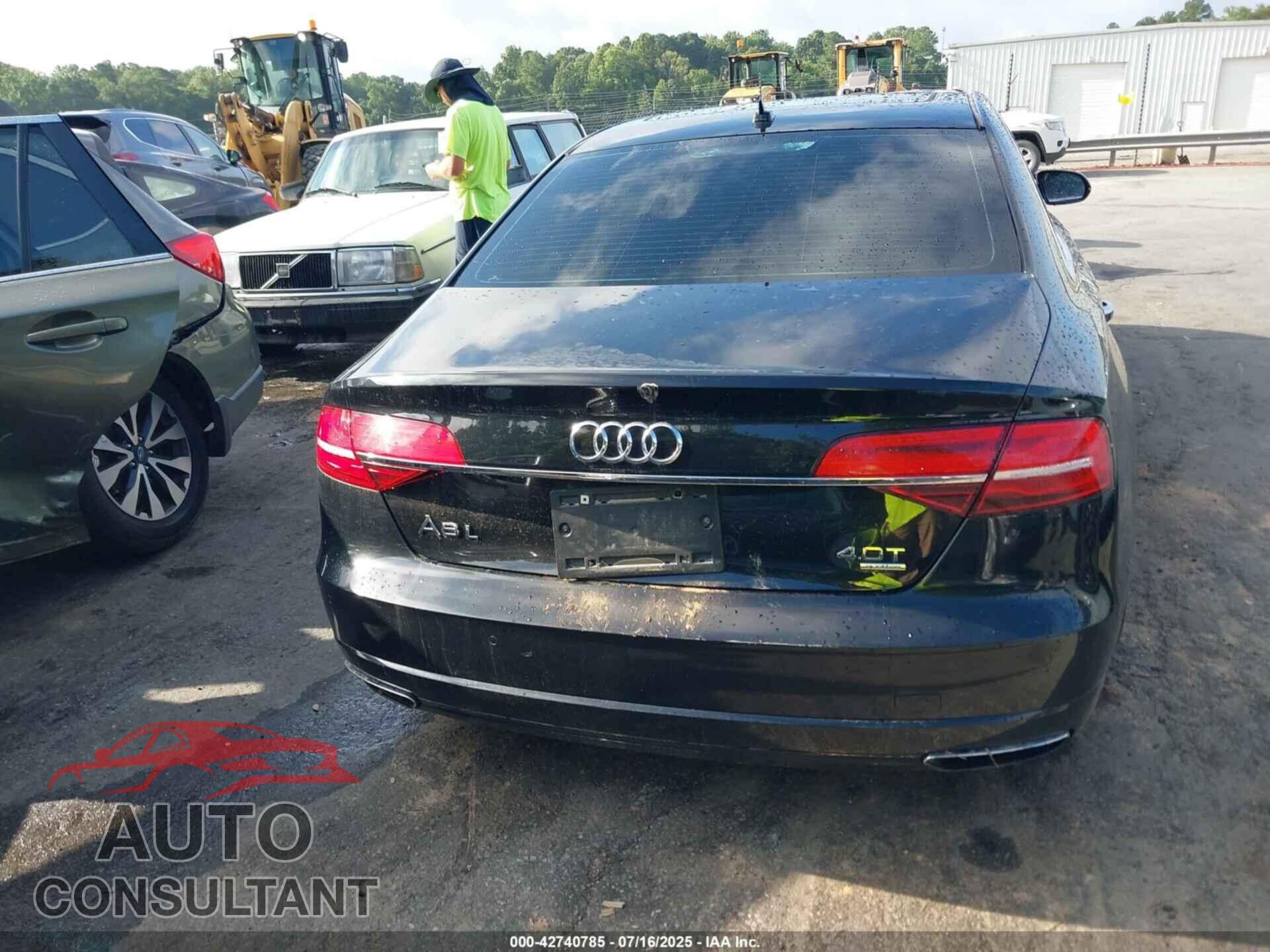 AUDI A8 2016 - WAU43AFD1GN011978