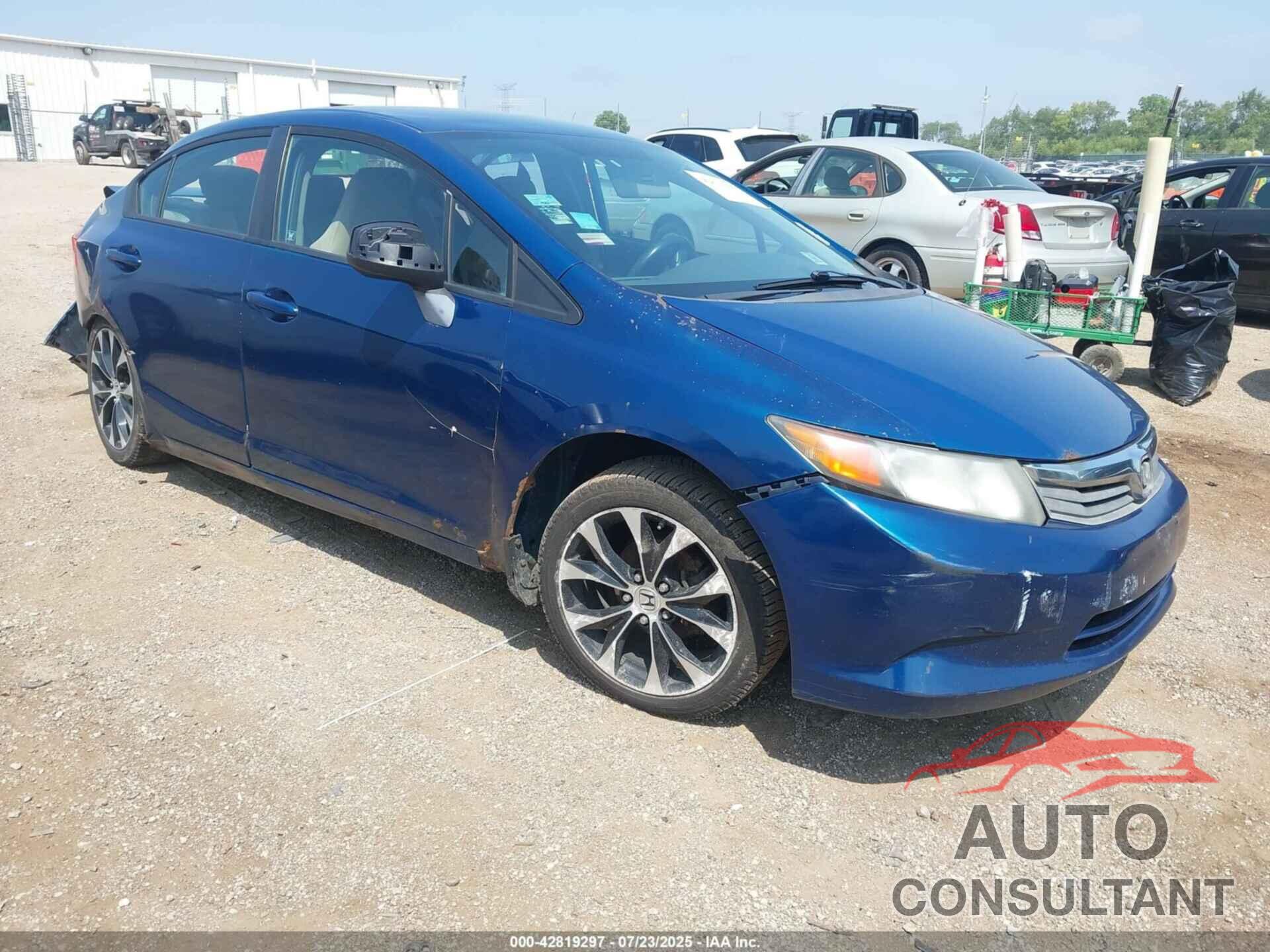 HONDA CIVIC 2012 - 19XFB2F55CE074920