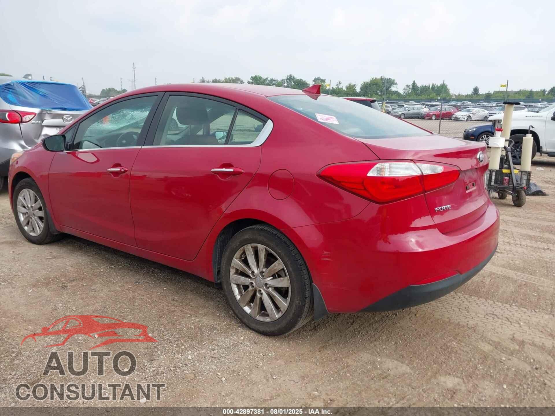 KIA FORTE 2014 - KNAFX4A85E5206603