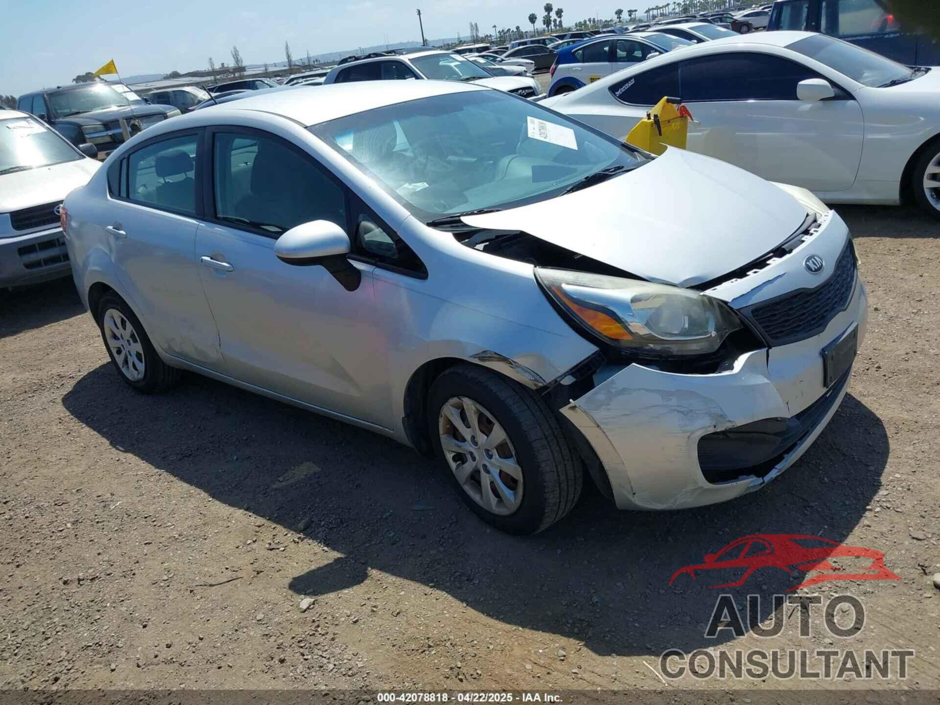 KIA RIO 2013 - KNADM4A32D6138970