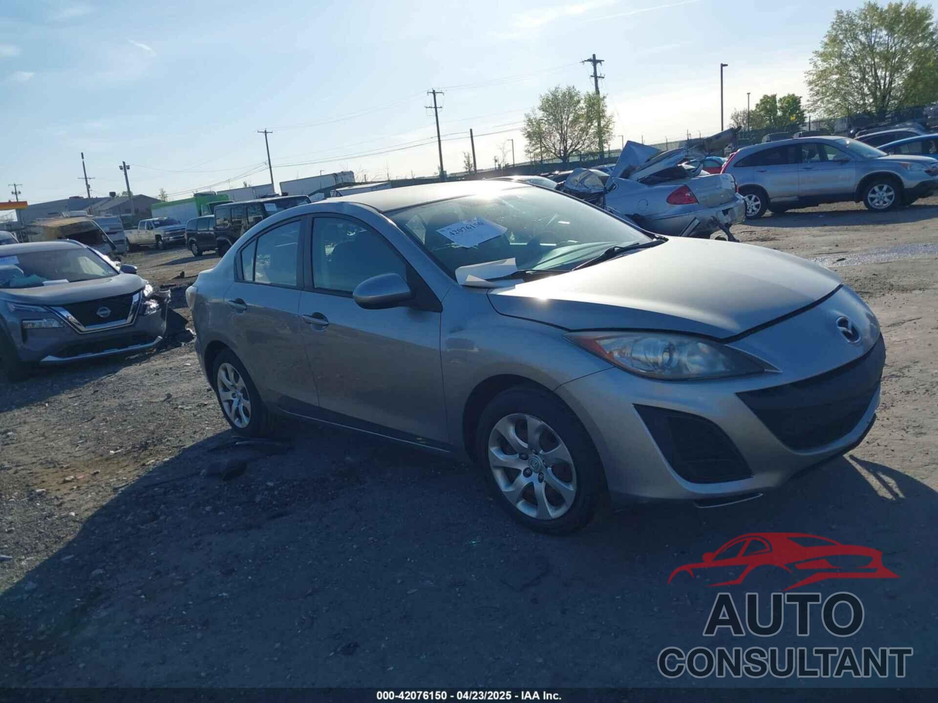 MAZDA MAZDA3 2011 - JM1BL1UF7B1408500