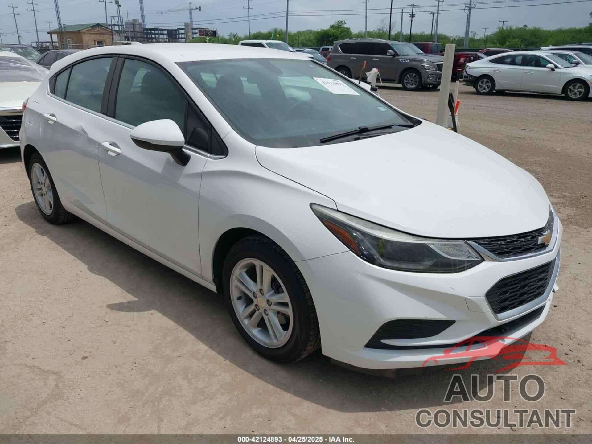 CHEVROLET CRUZE 2017 - 3G1BE6SM3HS541473