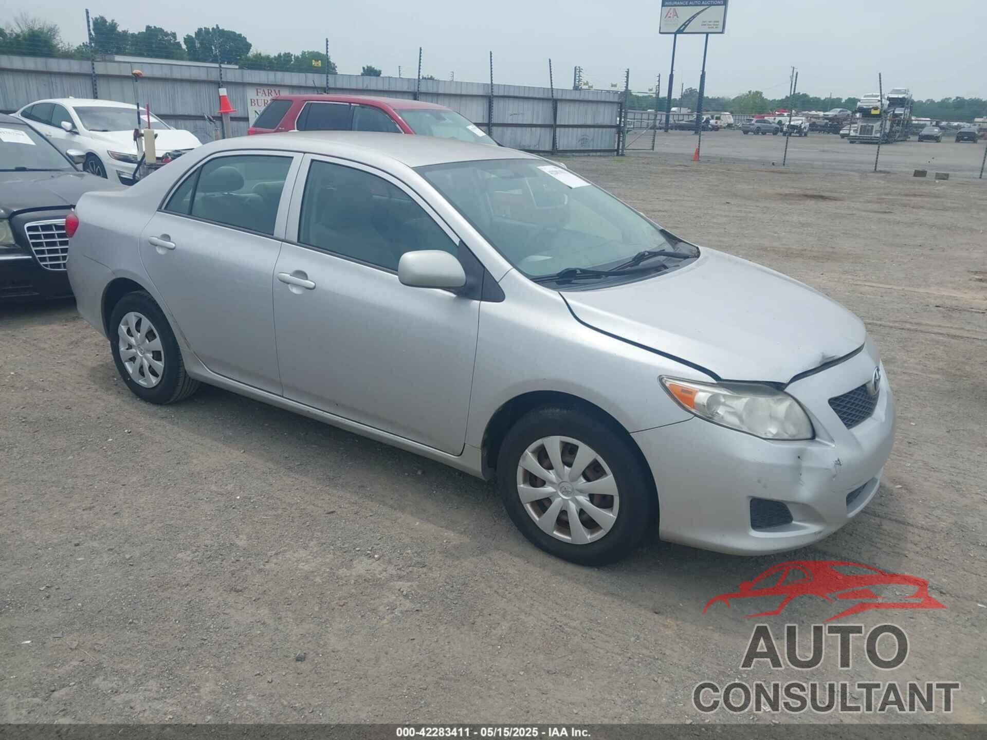 TOYOTA COROLLA 2009 - 1NXBU40E29Z076420