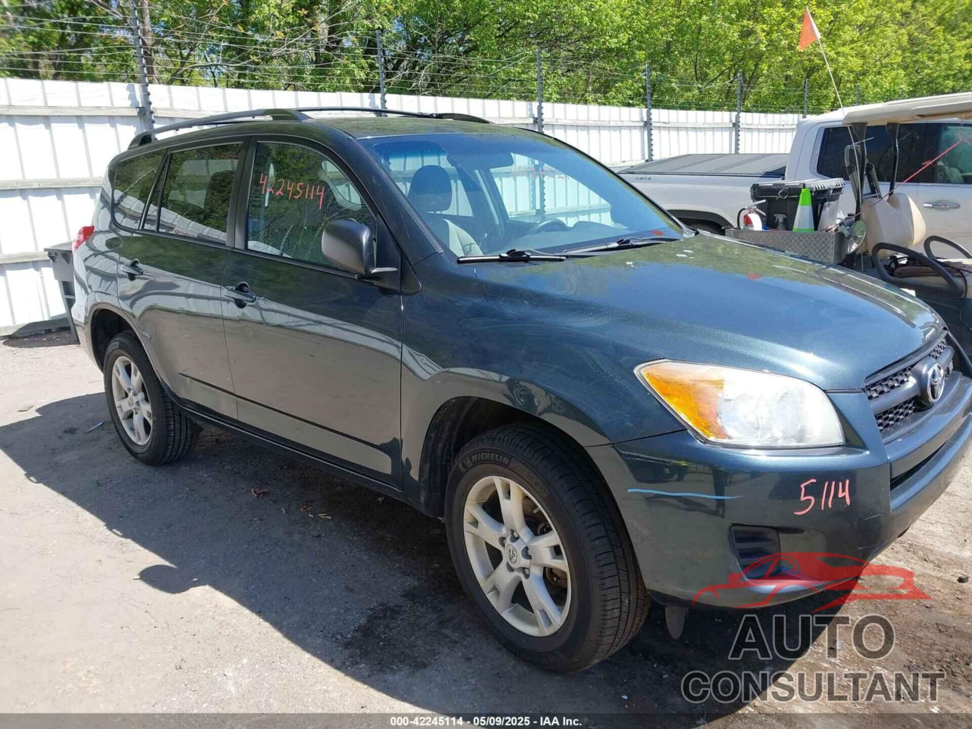 TOYOTA RAV4 2012 - 2T3BK4DV9CW092211