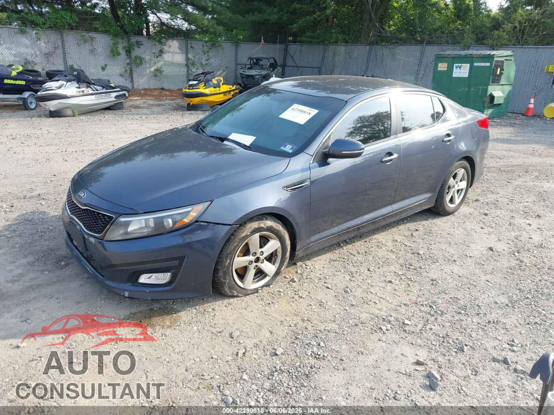 KIA OPTIMA 2015 - KNAGM4A73F5532101